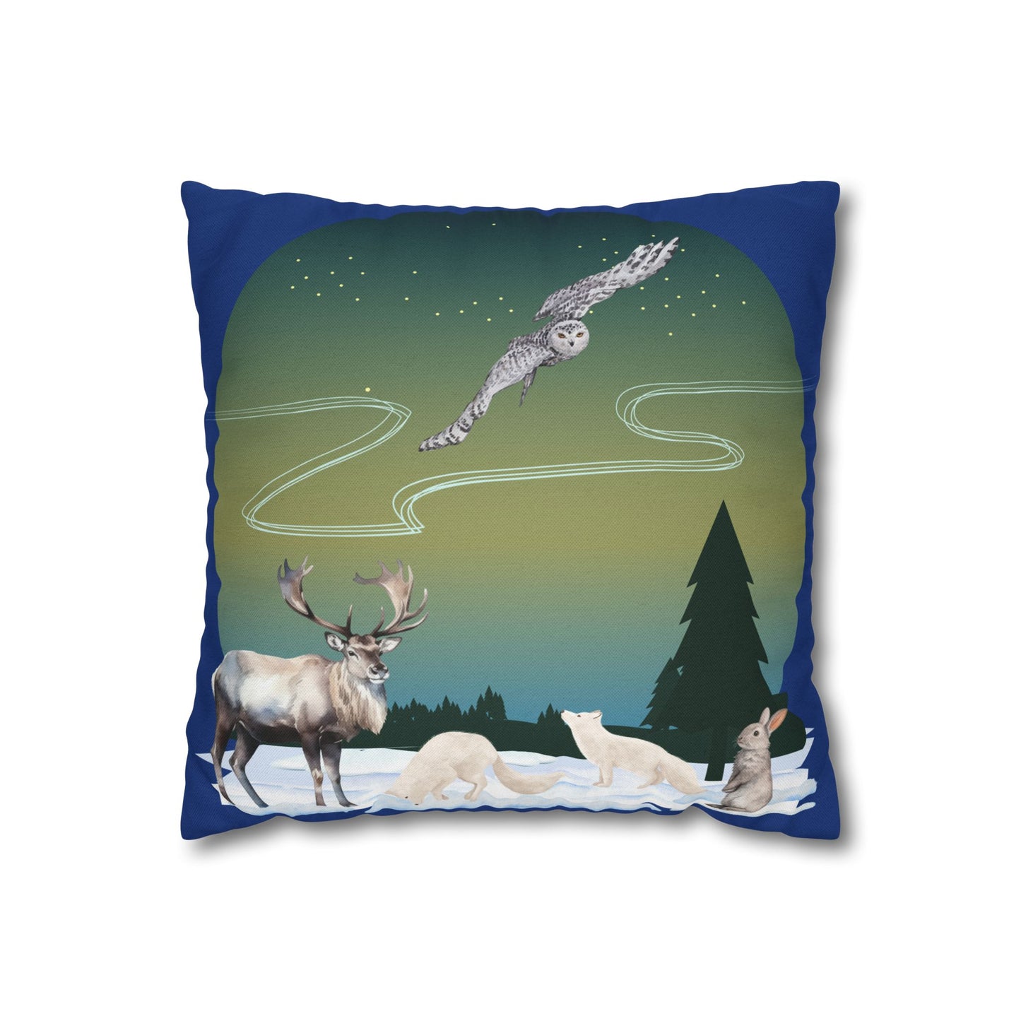 Winter Wonderland - Square Pillowcase - Various Sizes