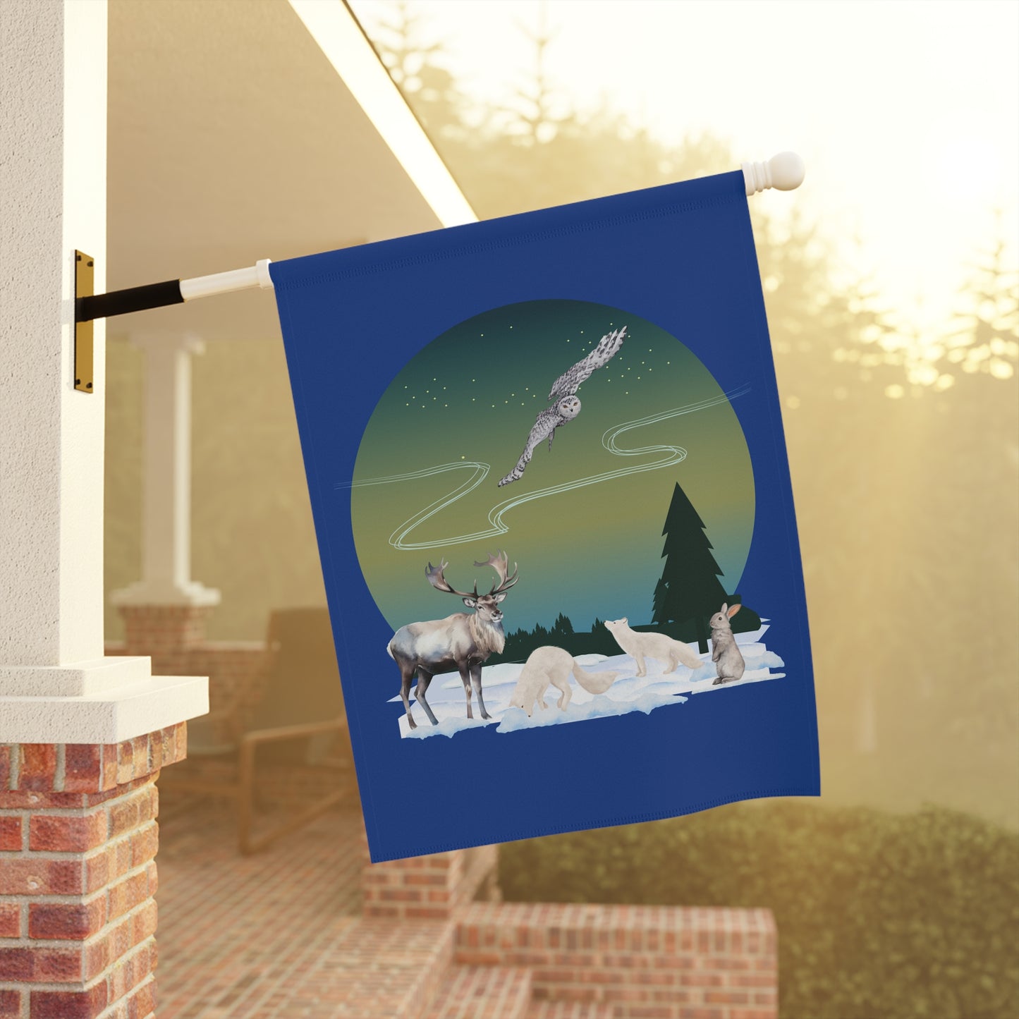 Winter Wonderland - Garden & House Banner