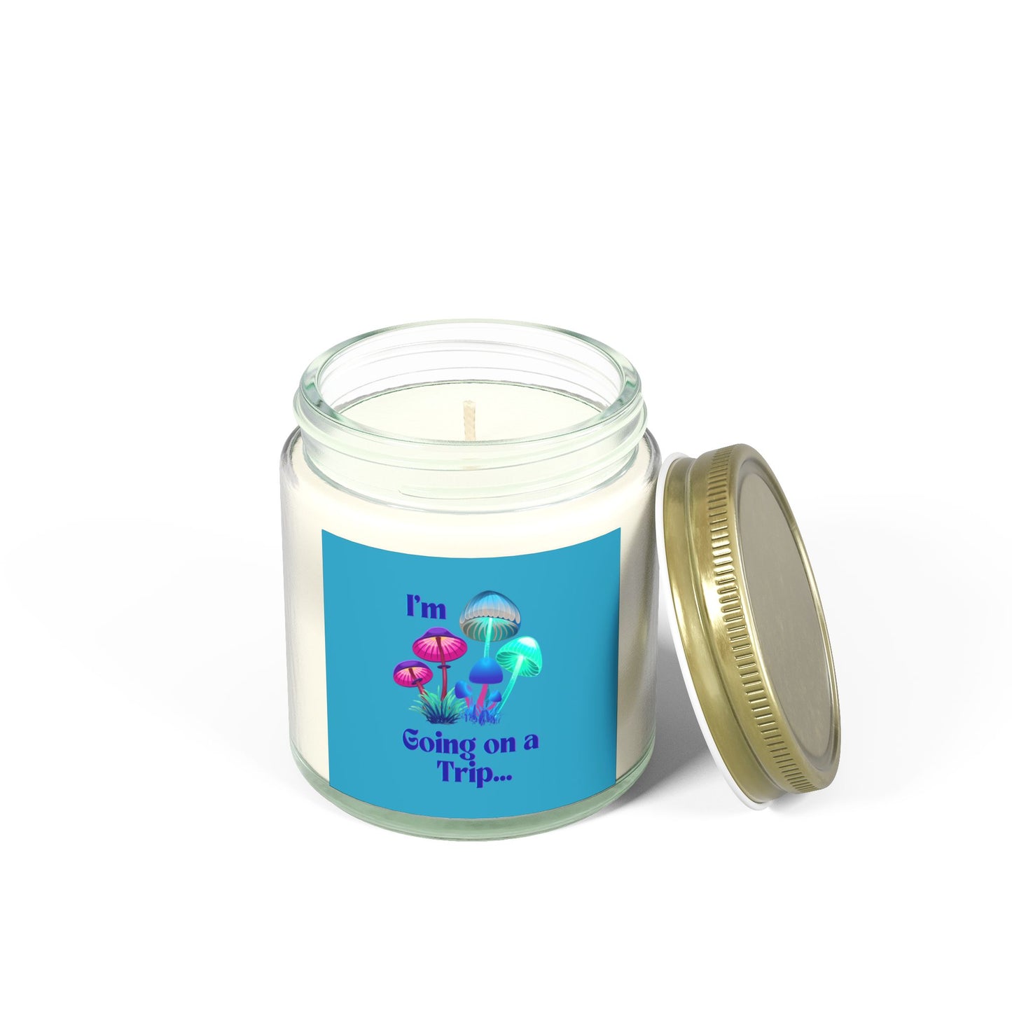 Going On A Trip - Scented Coconut Apricot Candles (4oz, 9oz)