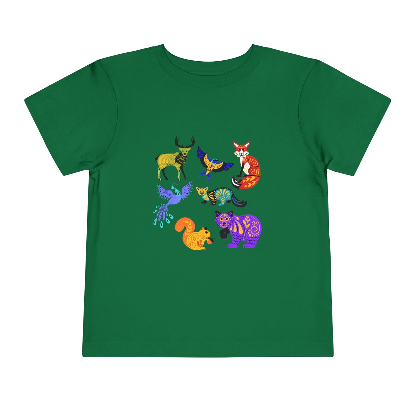 Artsy Animals - Toddler Short Sleeve Tee