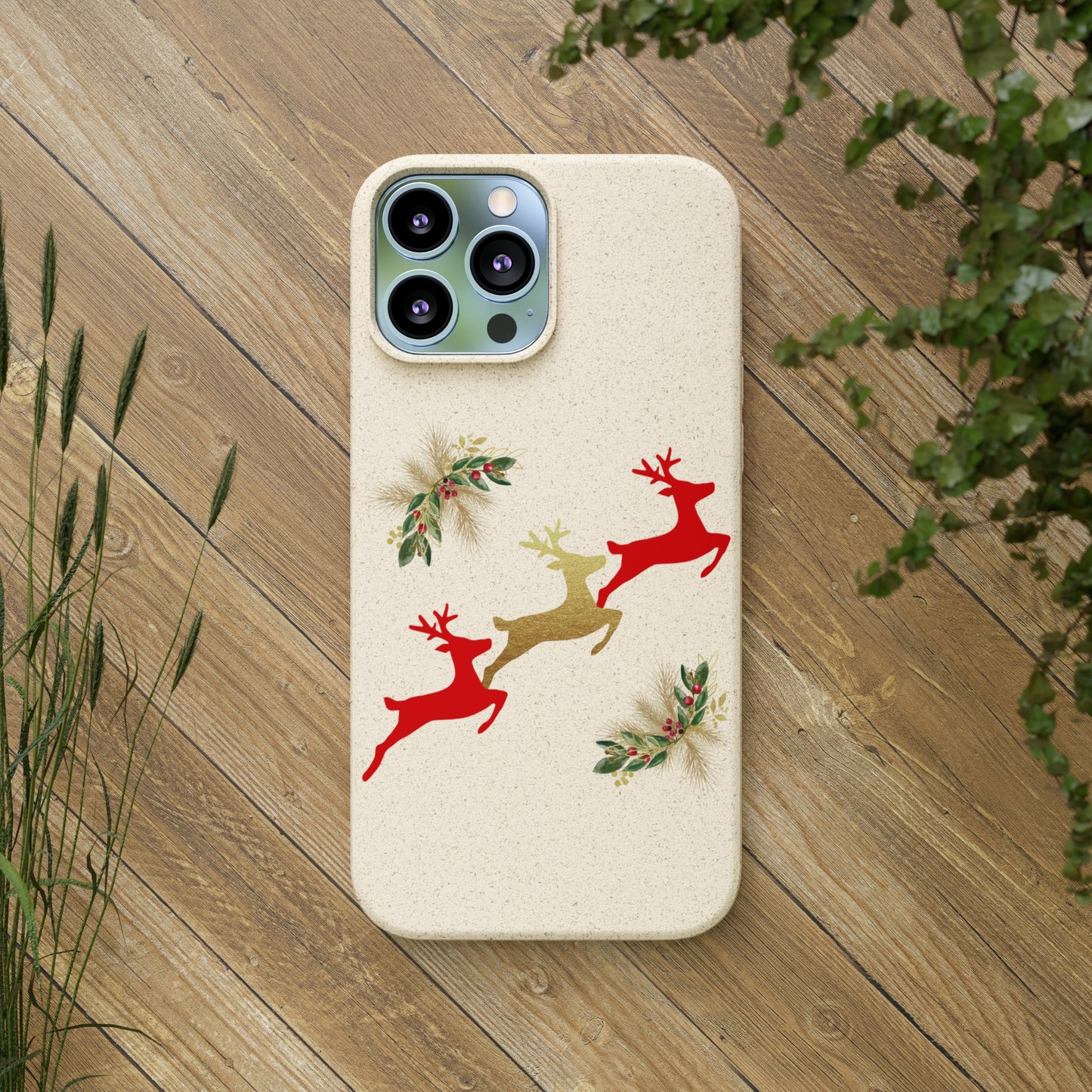 Reindeer Fun - Biodegradable Phone Cases