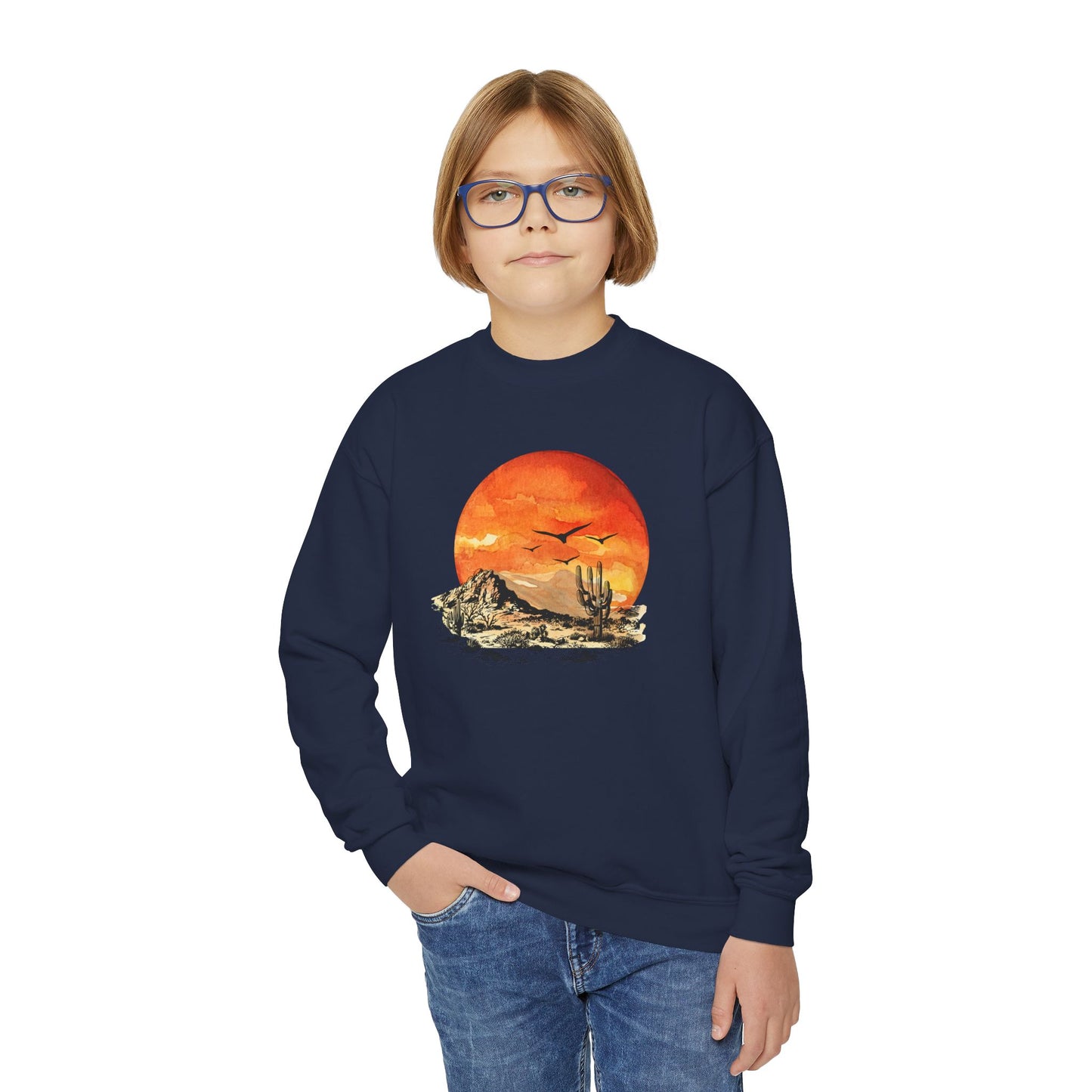 Desert Sun - Youth Crewneck Sweatshirt