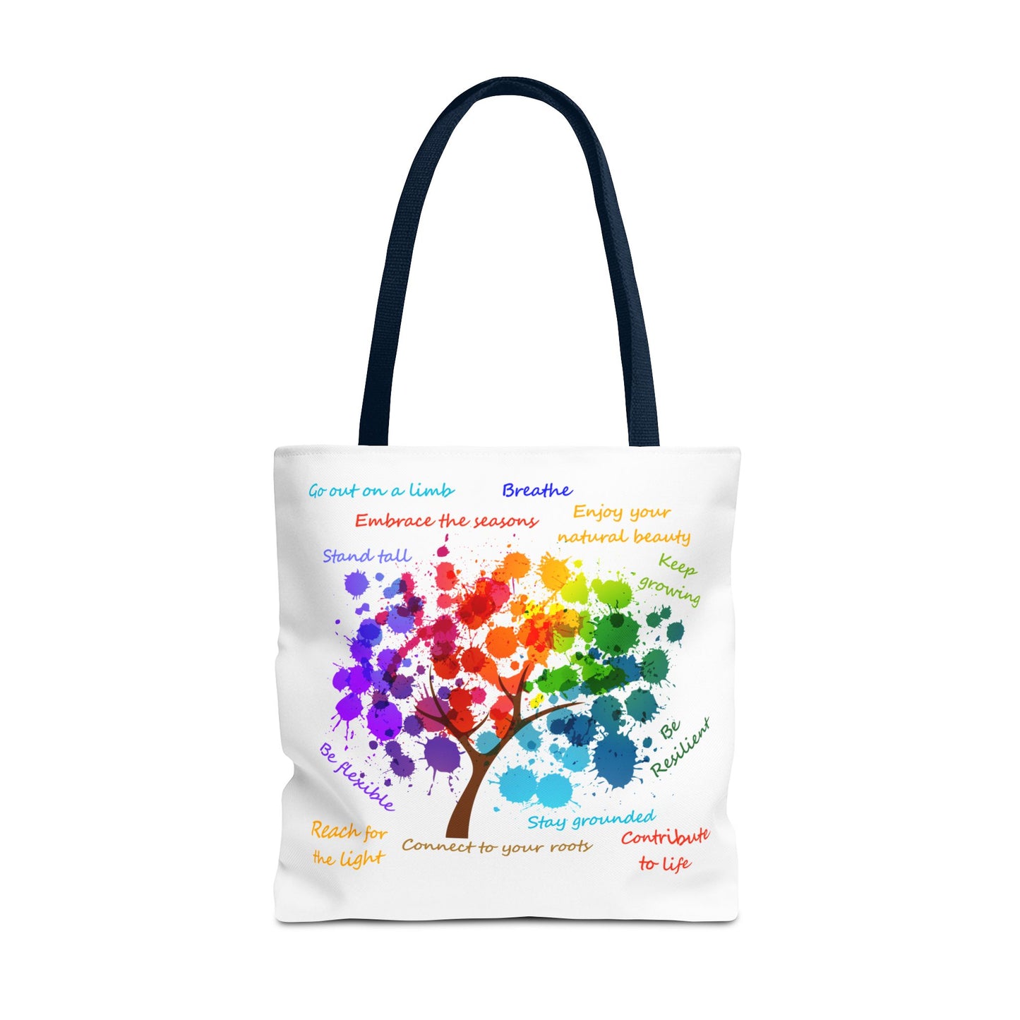 Tree of Life White - Tote Bag (AOP)