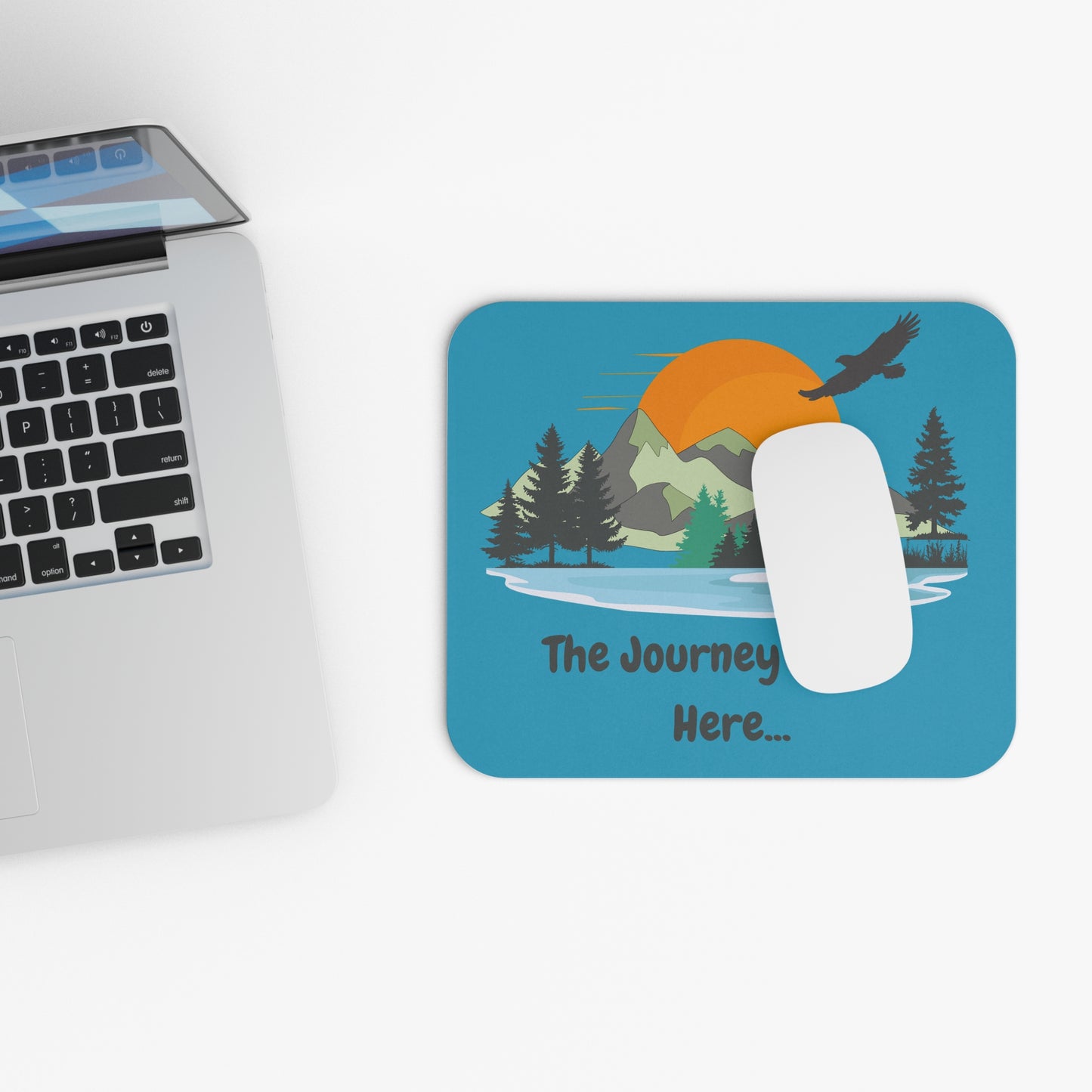 Journey Starts Here - Mouse Pad (Rectangle)