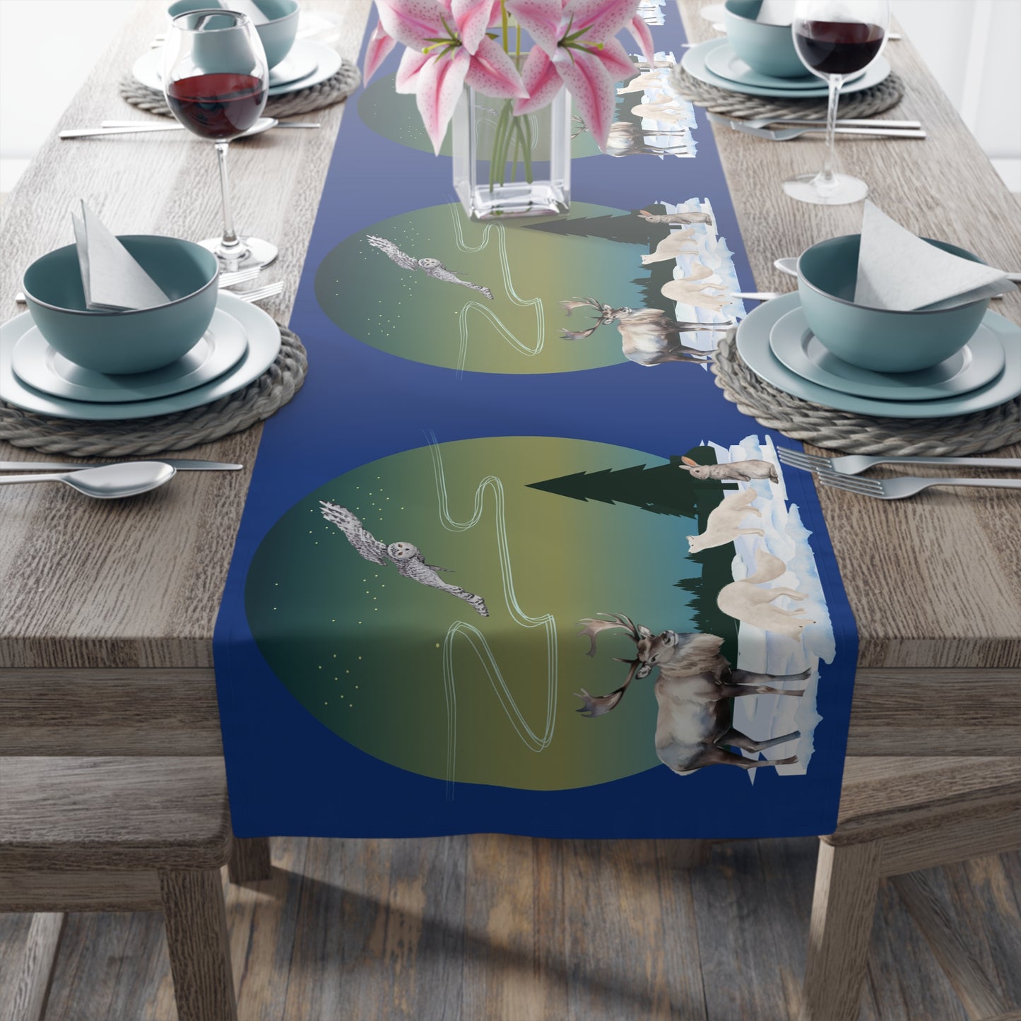 Winter Wonderland - Table Runner (Cotton, Poly)