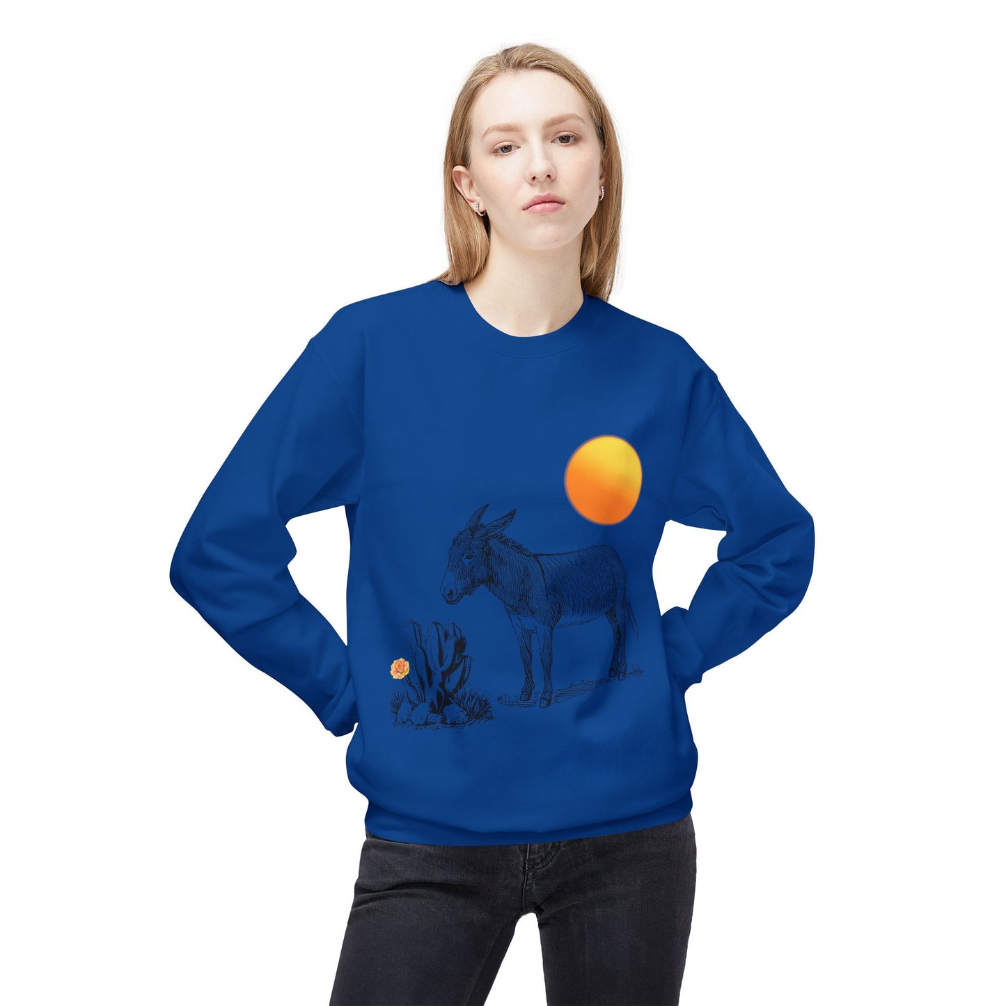 Desert Donkey - Adult Unisex Sweatshirt