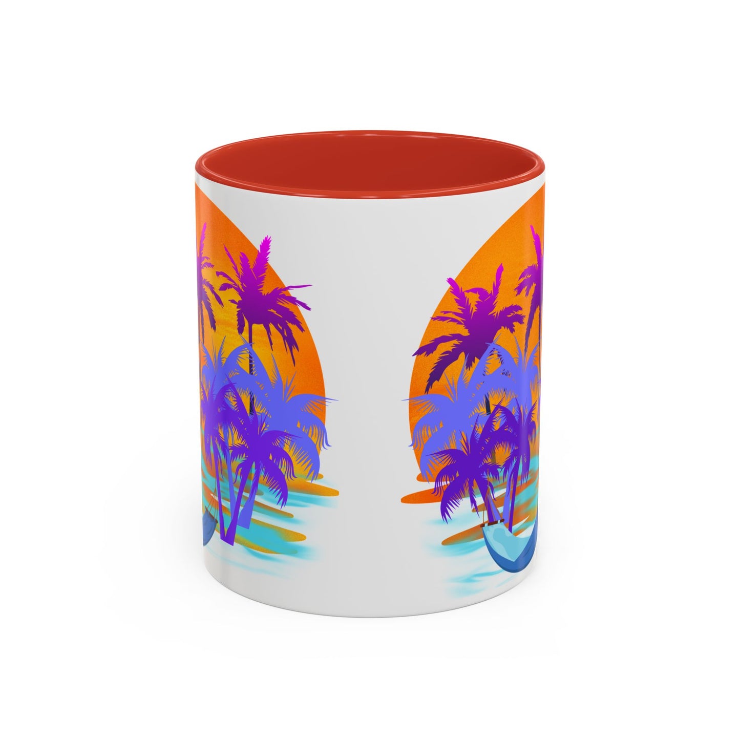 Tropical Paradise - Accent Coffee Mug (11, 15oz)