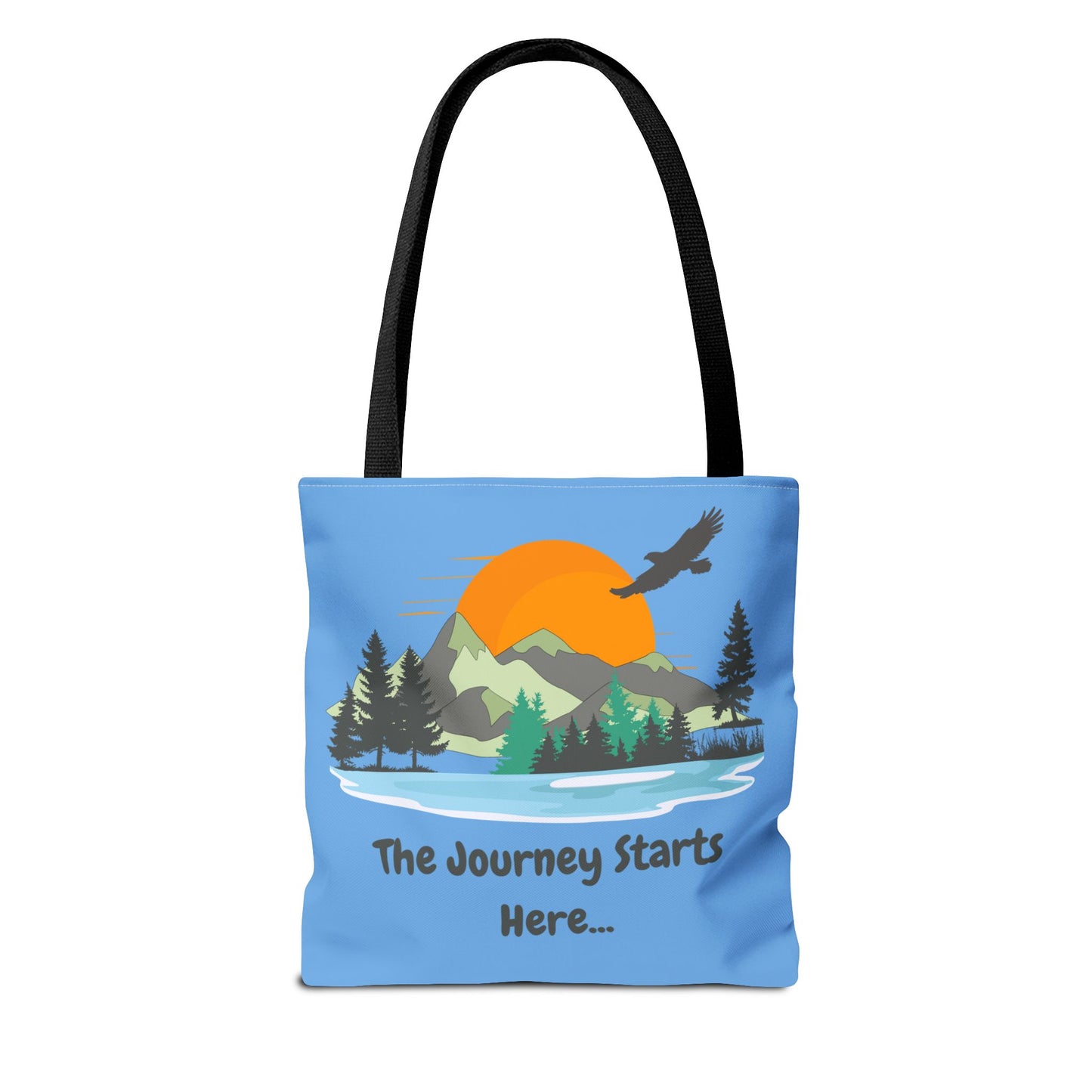 Journey Starts Here - Tote Bag (AOP)