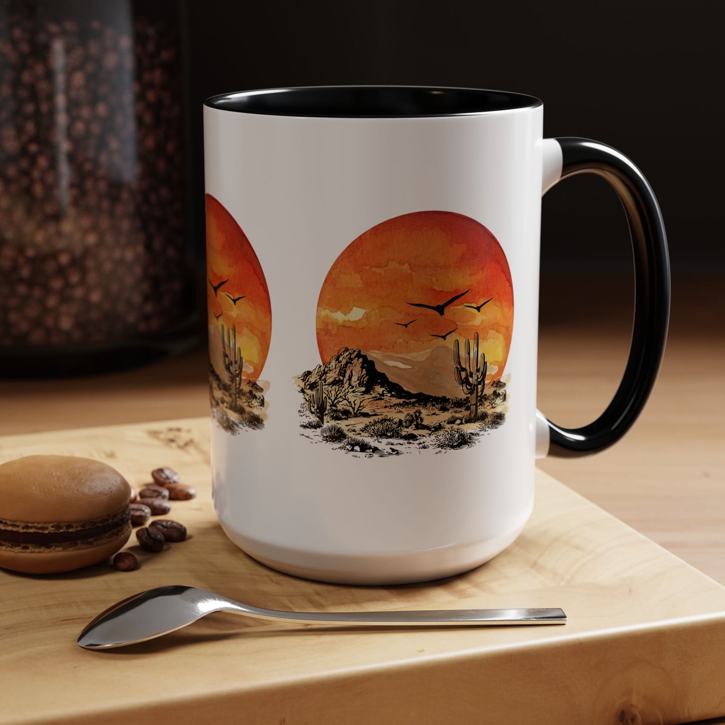 Desert Sun - Accent Coffee Mug (11, 15oz)