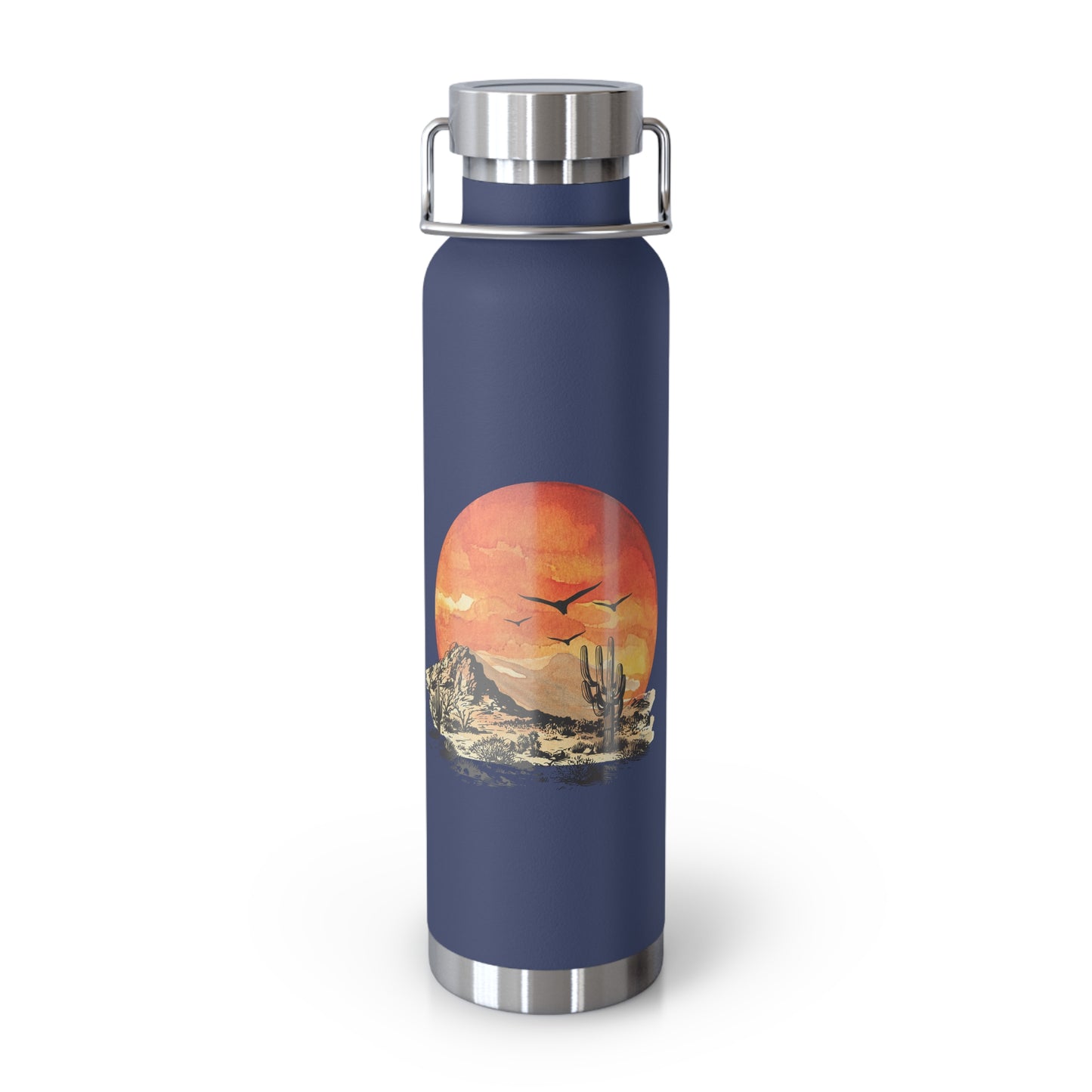 Desert Sun - Copper Vacuum Insulated Bottle, 22oz