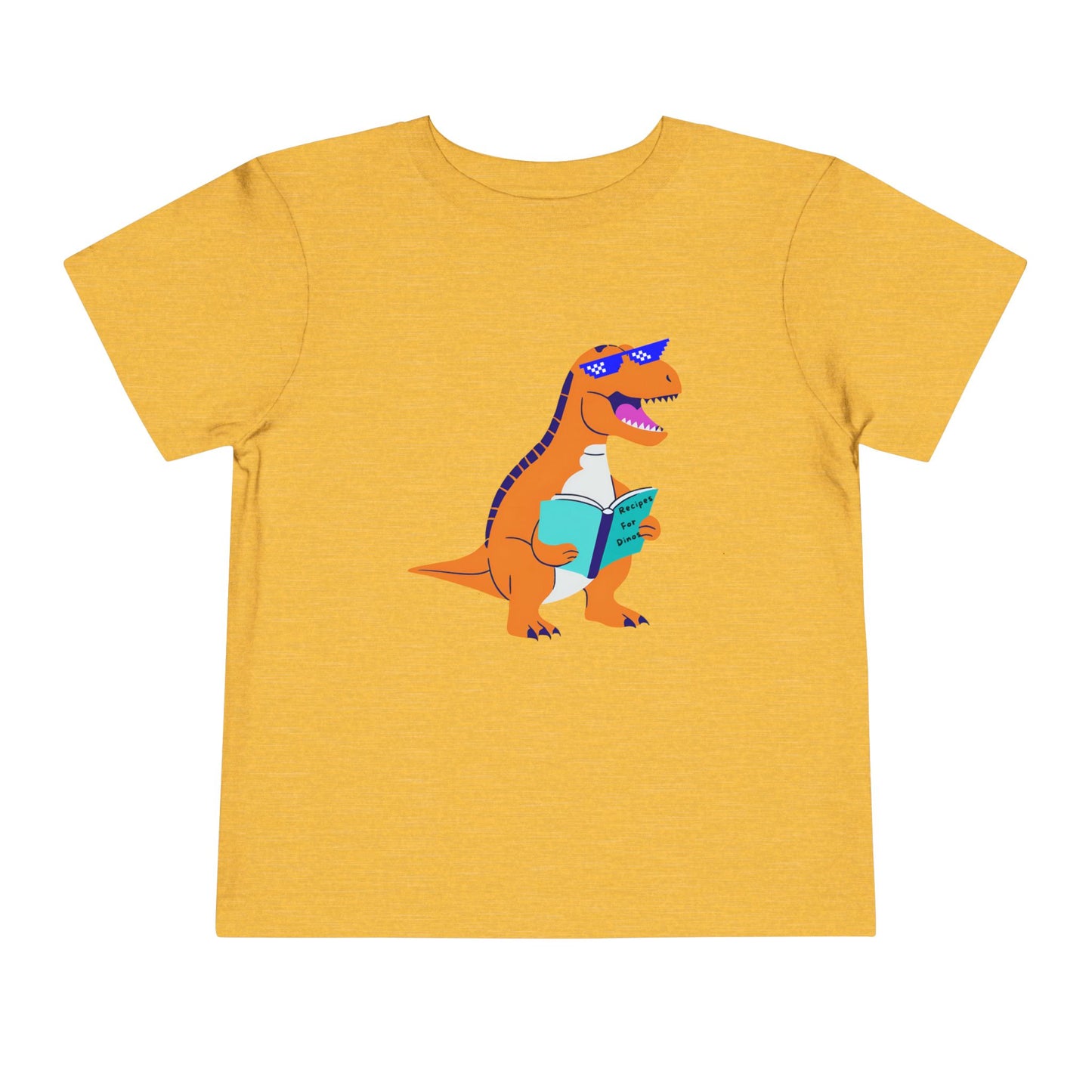 Retro T-Rex - Toddler Short Sleeve Tee