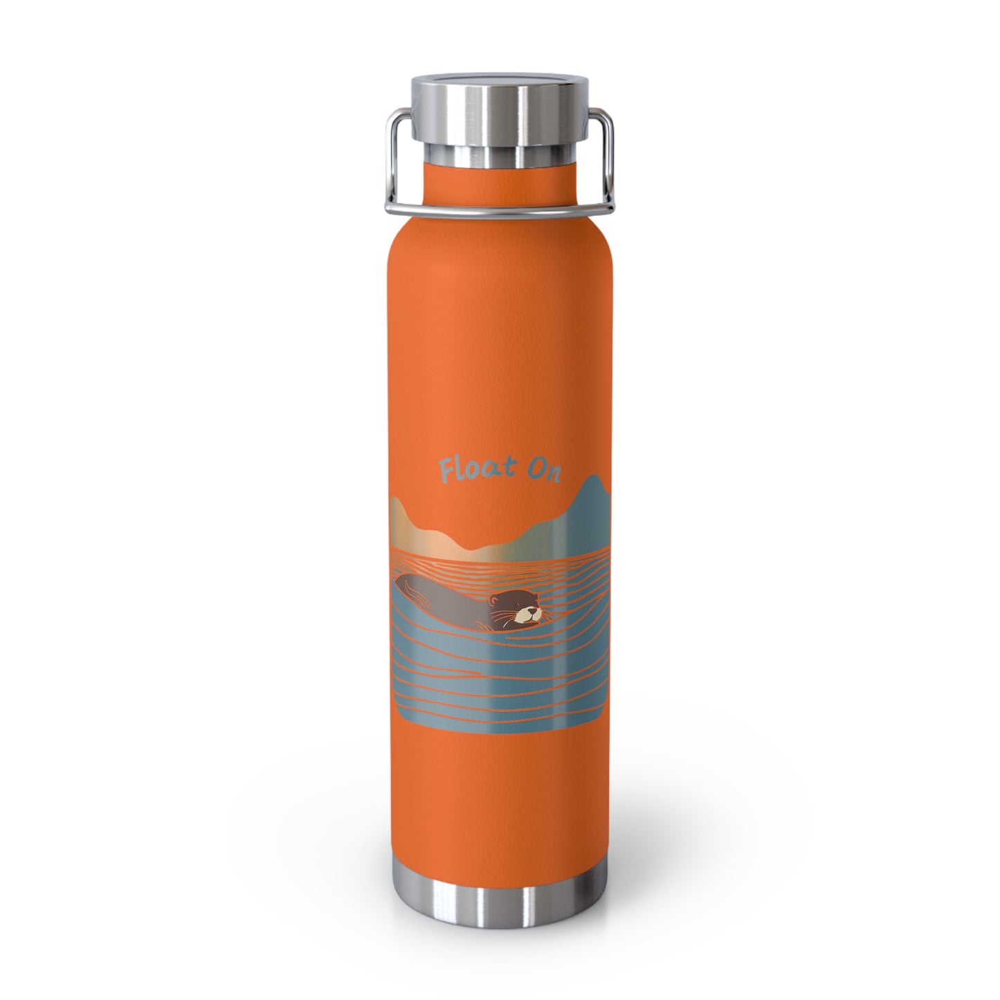 Float On - Copper Vacuum Insulated Bottle, 22oz