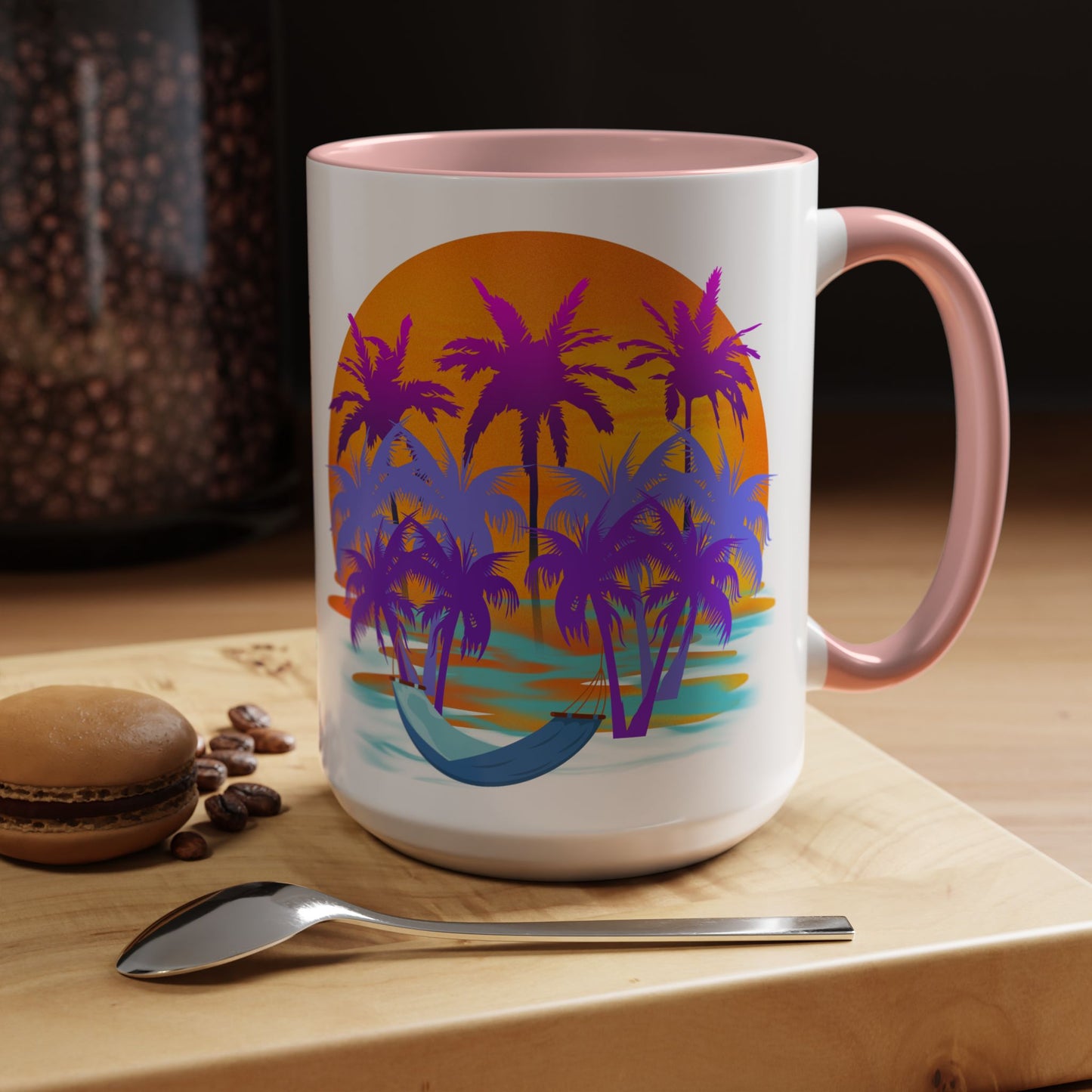 Tropical Paradise - Accent Coffee Mug (11, 15oz)