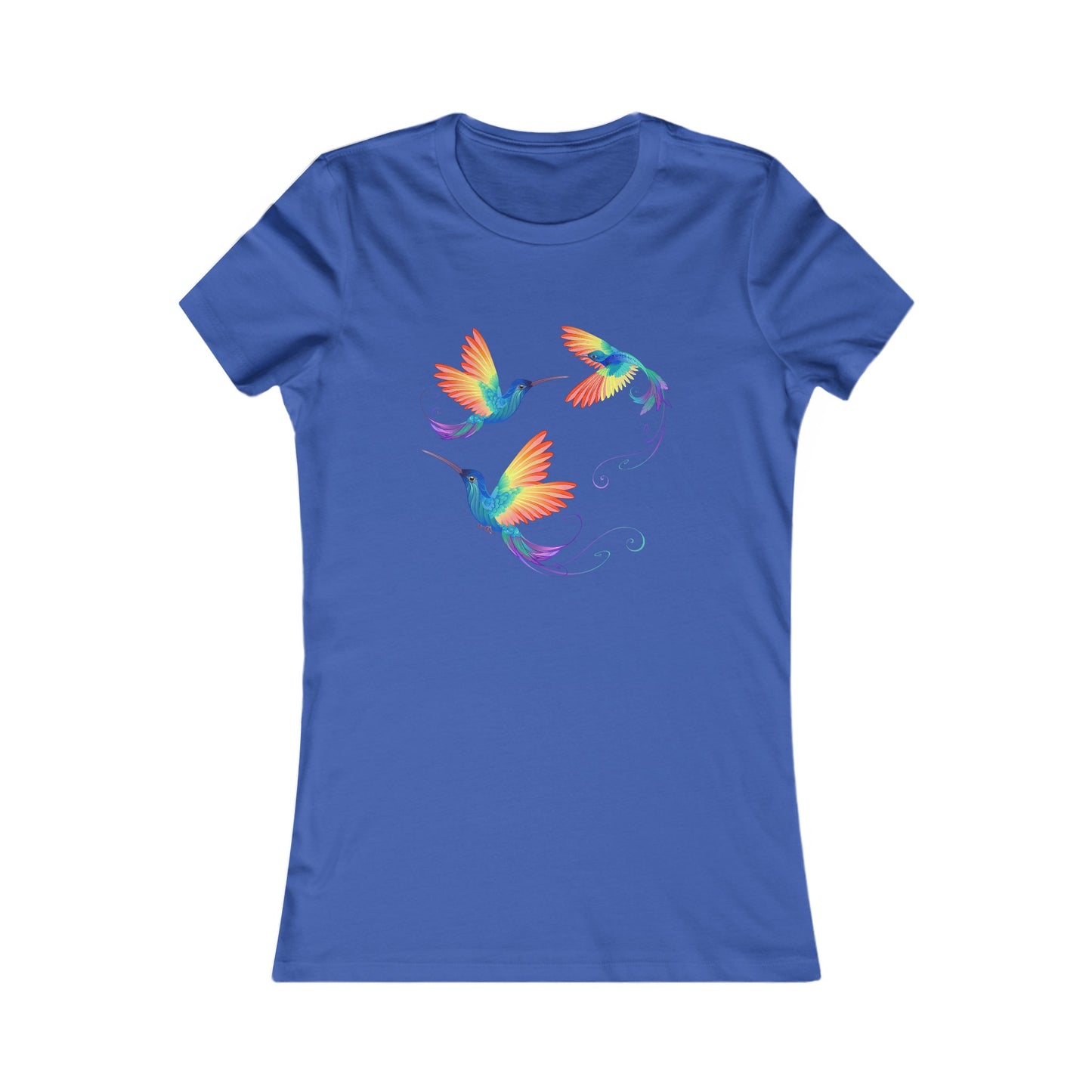 Hummingbirds - Women's Tee - Bright and Colorful Design