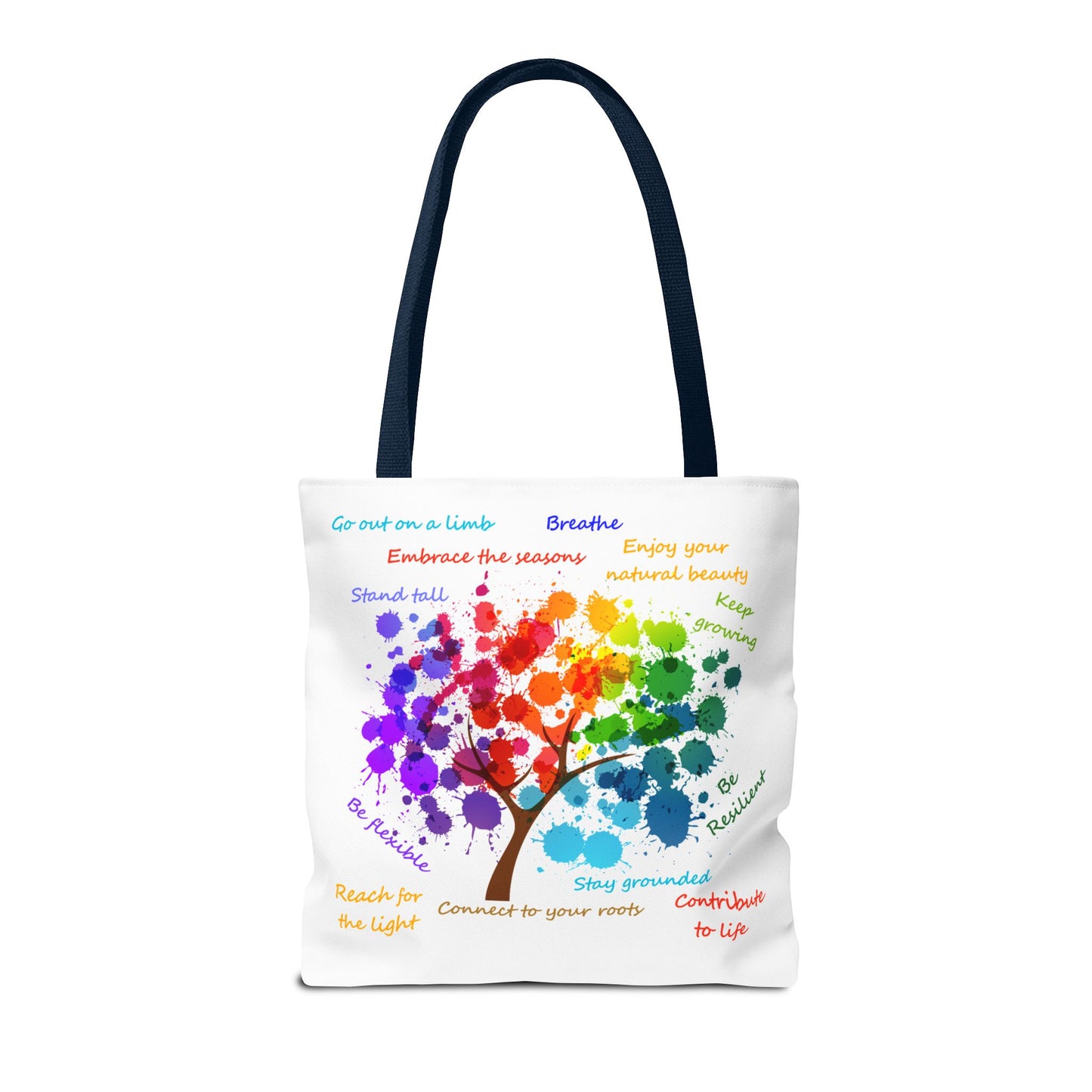 Tree of Life White - Tote Bag (AOP)