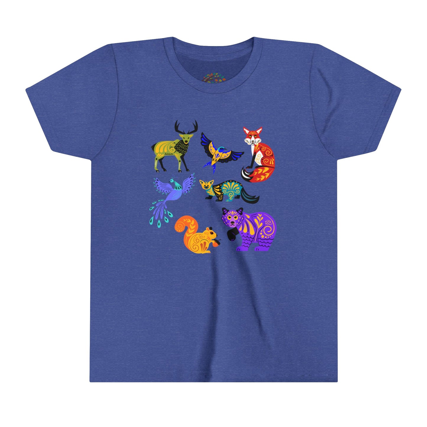 Artsy Animals - Youth Short Sleeve Tee