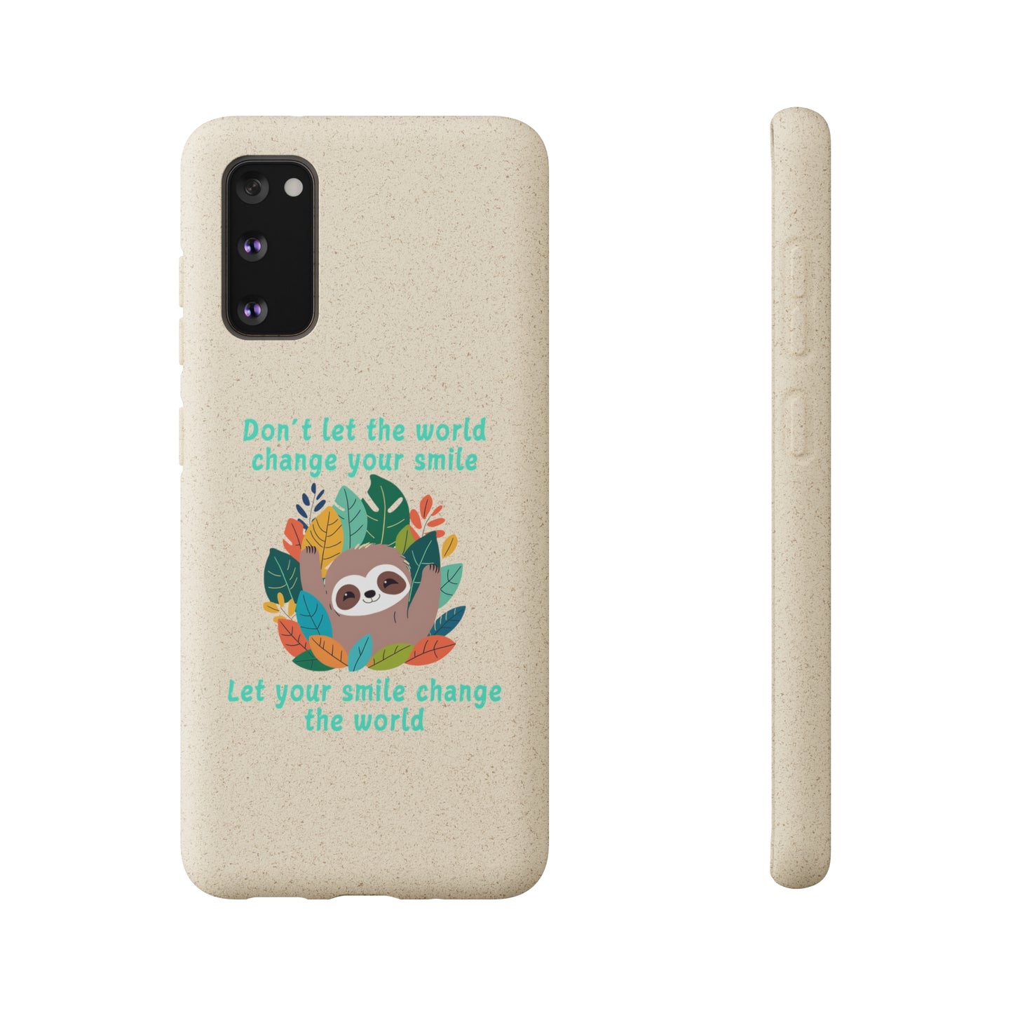 Sloth Smile - Biodegradable Phone Cases