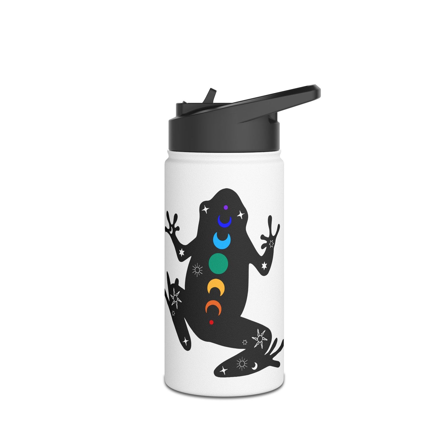 Healing Frog - Stainless Steel Water Bottle, Standard Lid