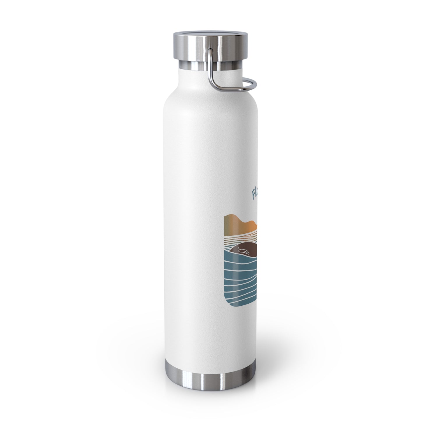 Float On - Copper Vacuum Insulated Bottle, 22oz