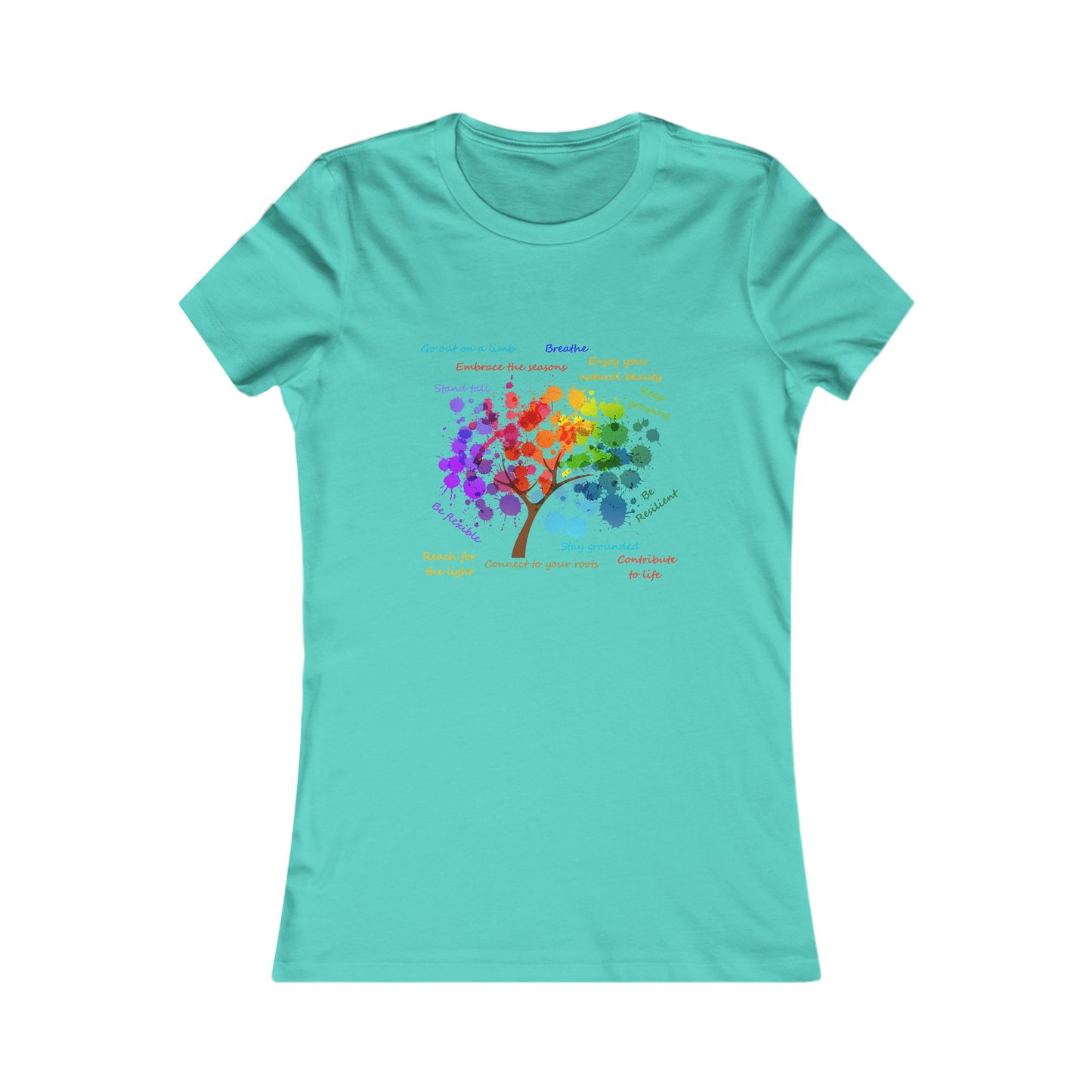 Tree of Life - Women's Tee - Artsy and Beautiful Design