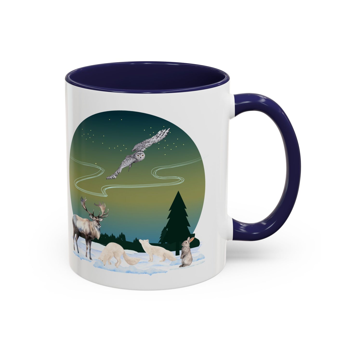 Winter Wonderland - Accent Coffee Mug (11, 15oz)