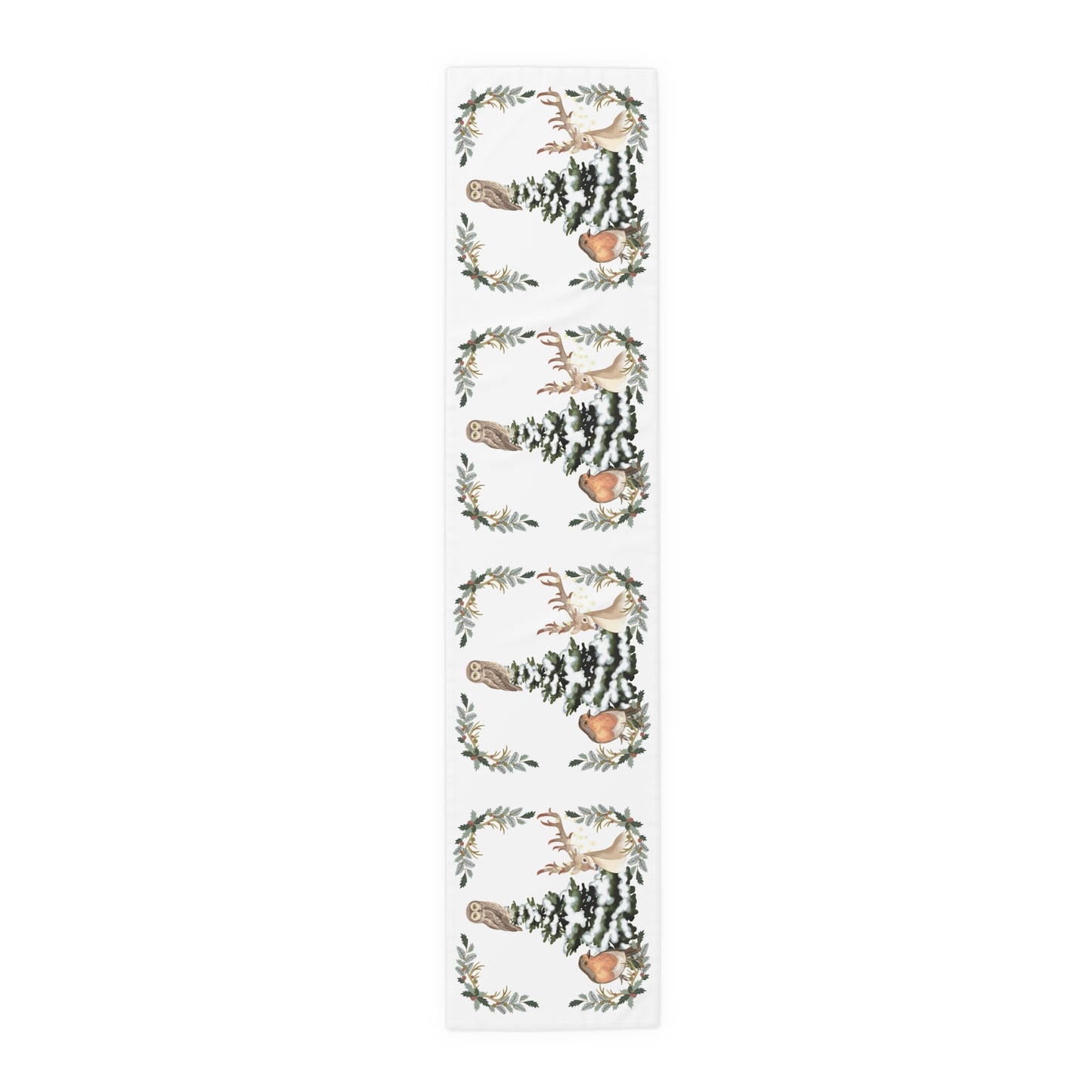 Winter Tree White - Table Runner (Cotton, Poly)