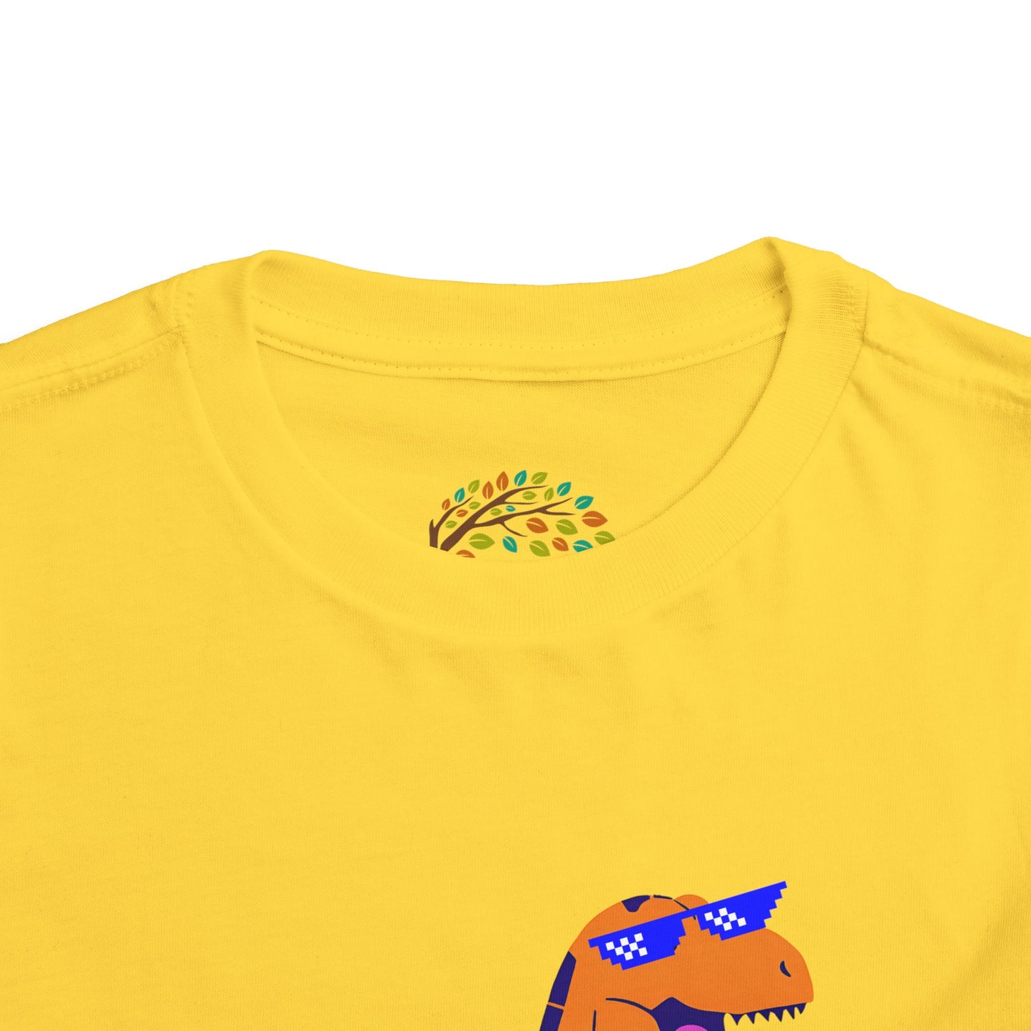 Retro T-Rex - Toddler Short Sleeve Tee