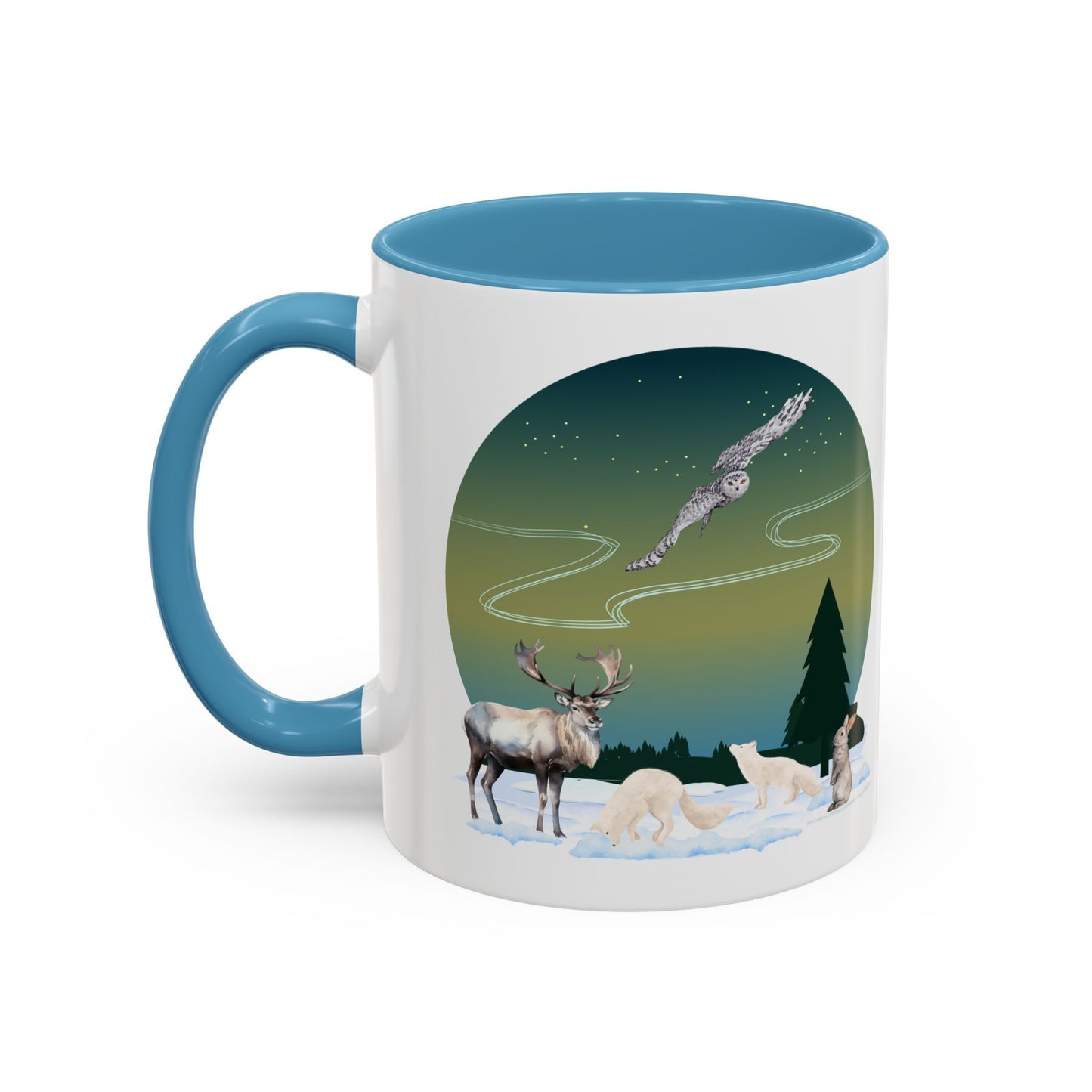 Winter Wonderland - Accent Coffee Mug (11, 15oz)