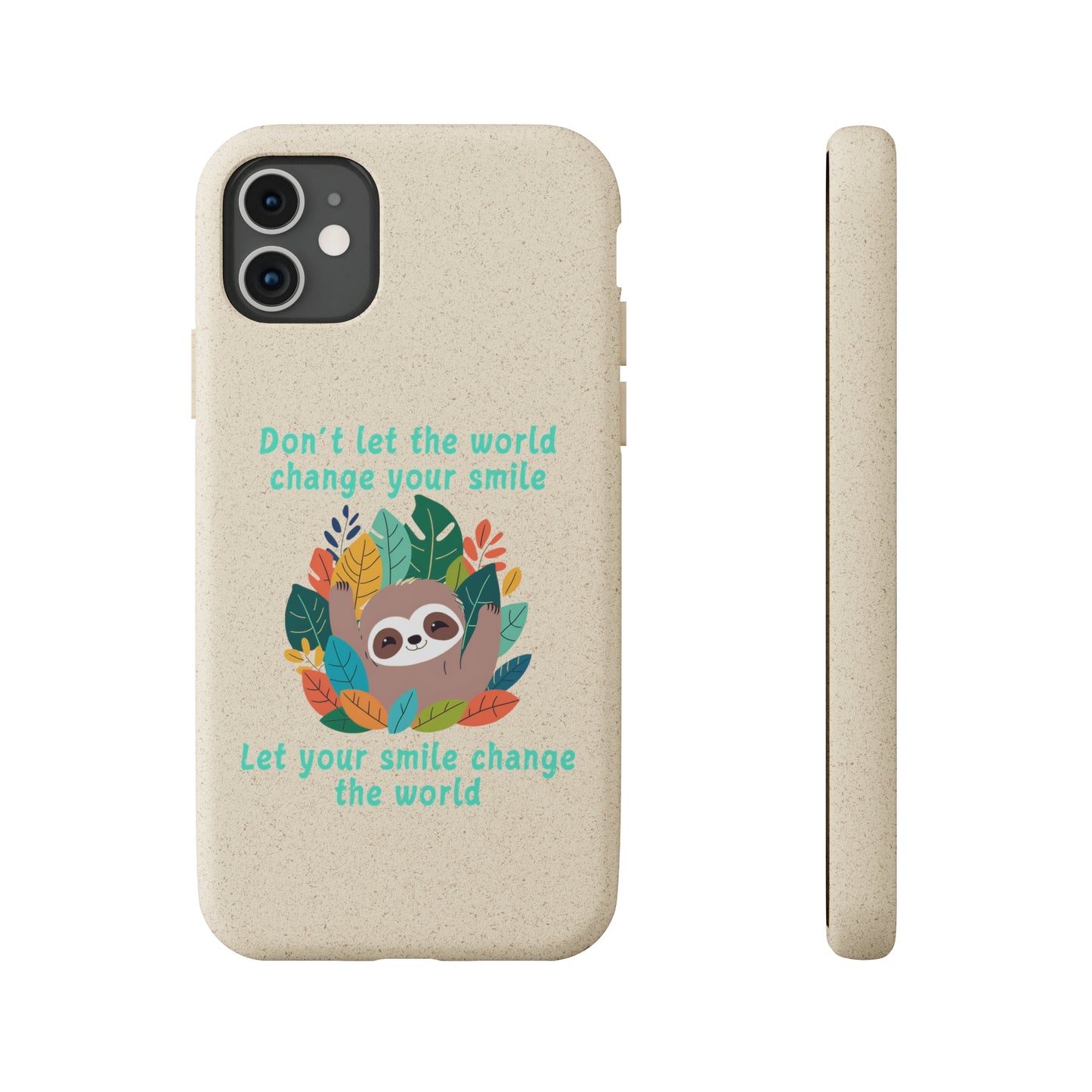 Sloth Smile - Biodegradable Phone Cases