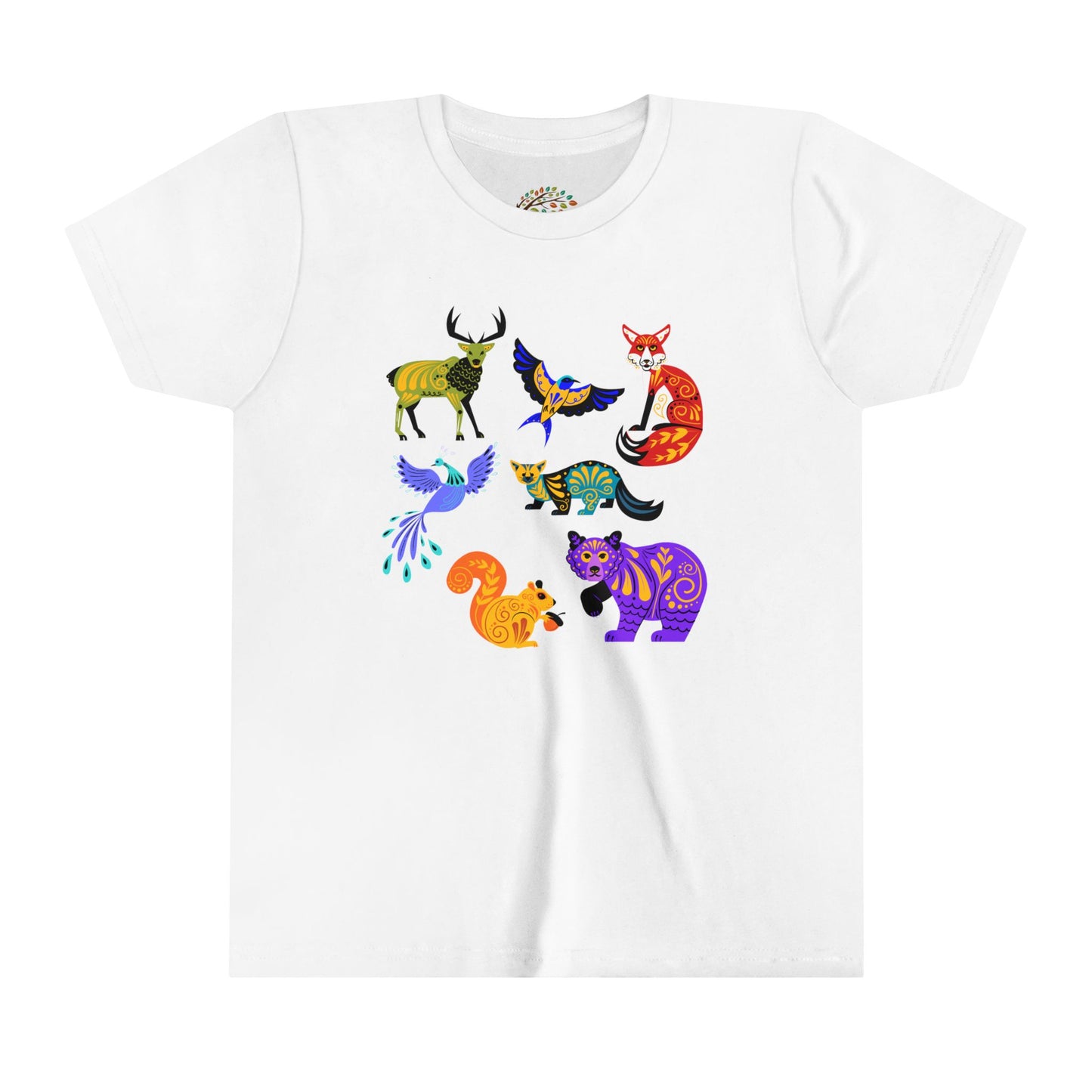 Artsy Animals - Youth Short Sleeve Tee