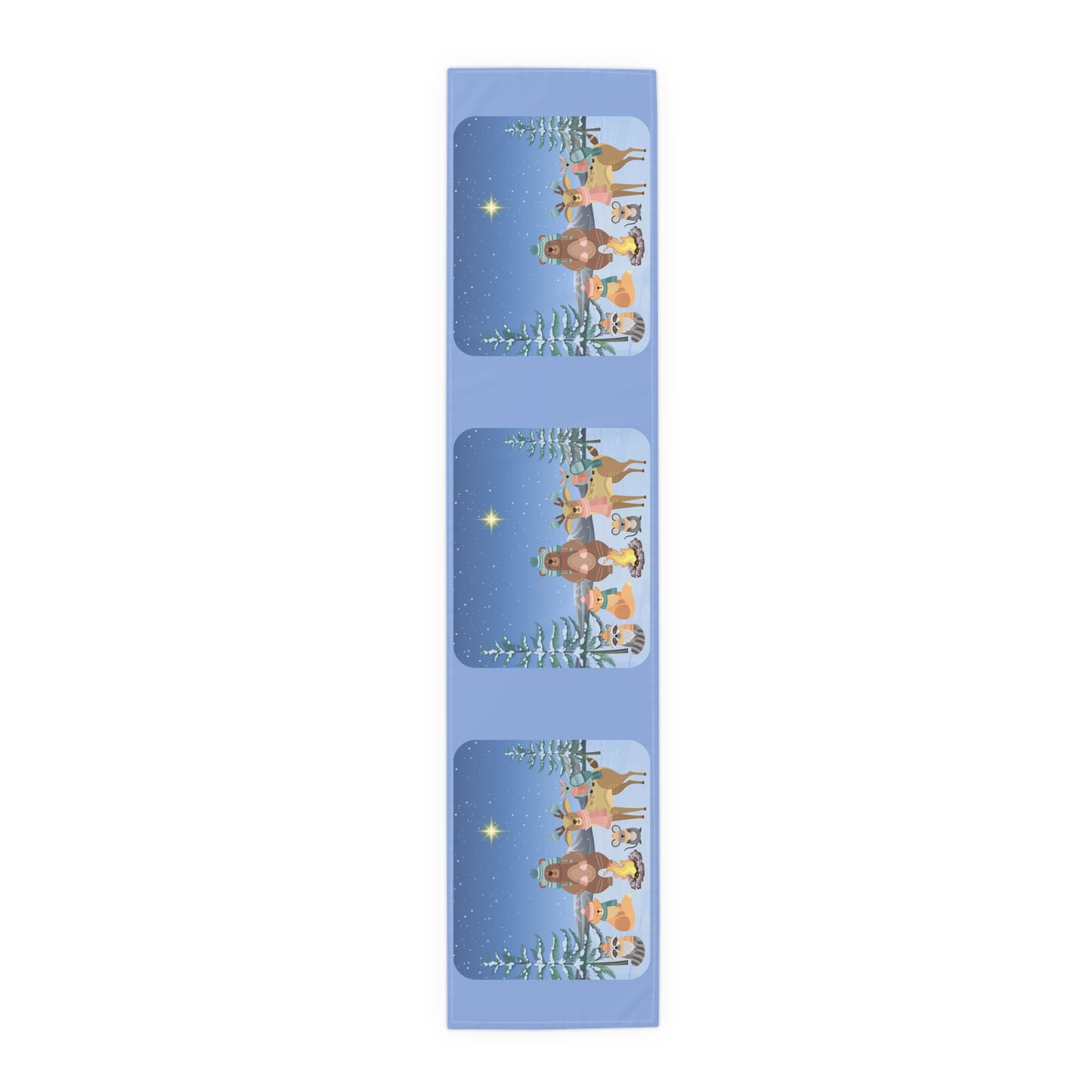 Winter Animal Party - Table Runner (Cotton, Poly)