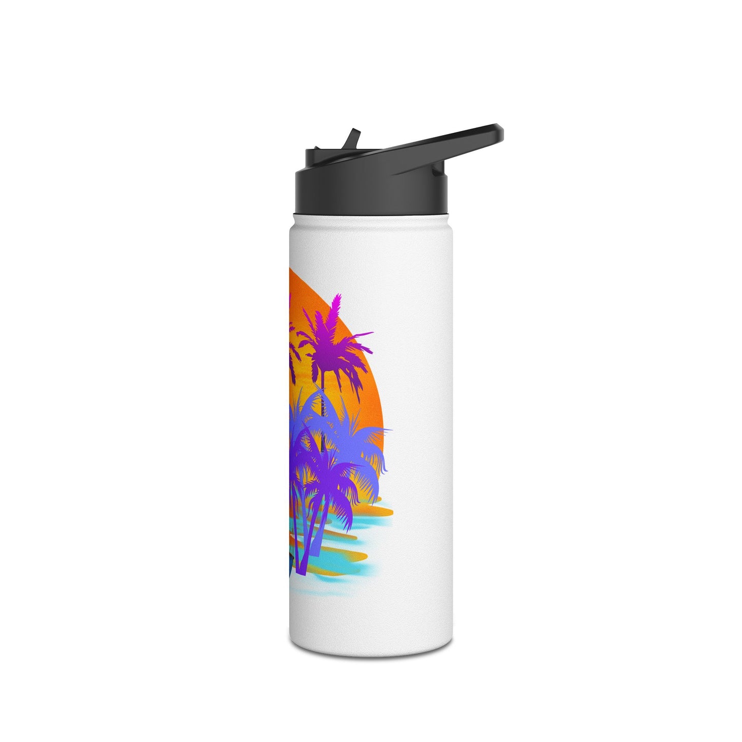 Tropical Paradise - Stainless Steel Water Bottle