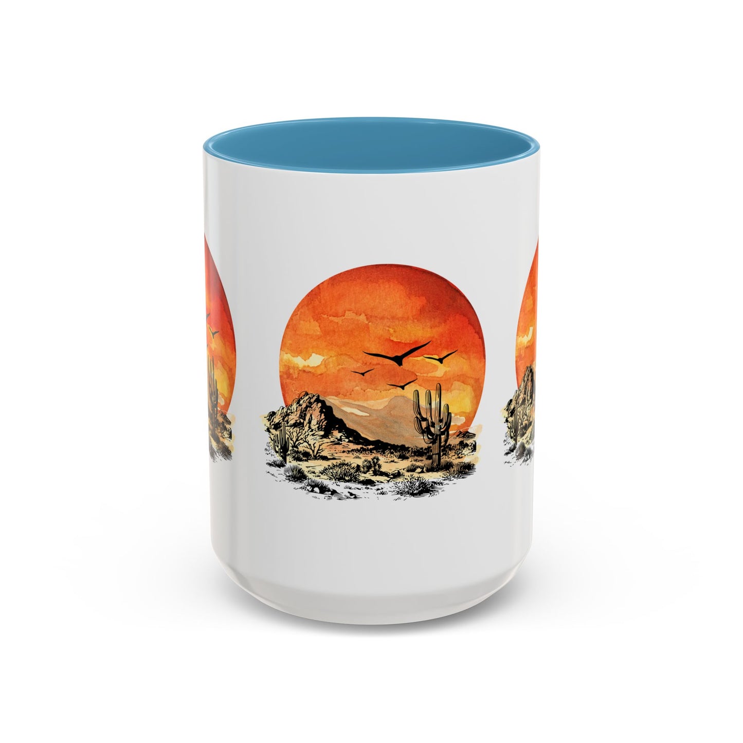 Desert Sun - Accent Coffee Mug (11, 15oz)