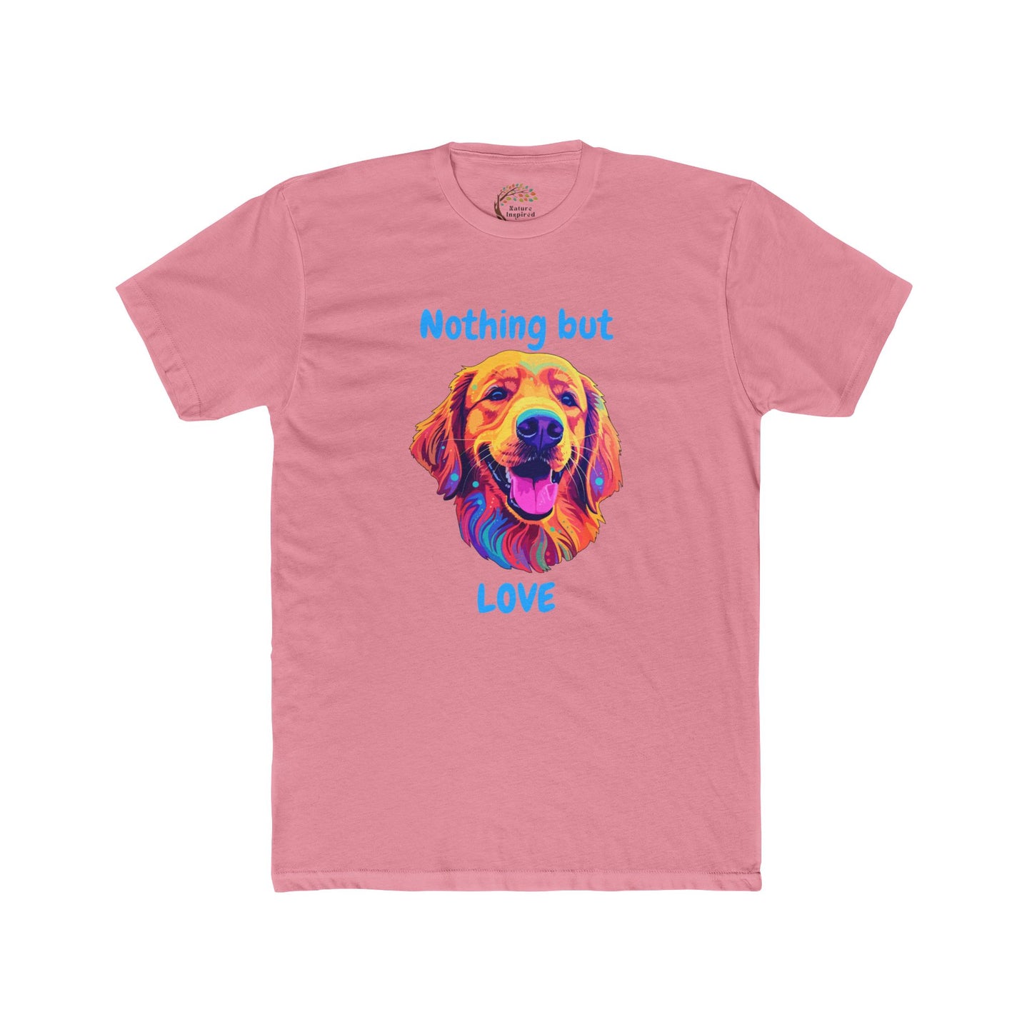 Nothing But Love - Adult Tee - Golden Retriever Design