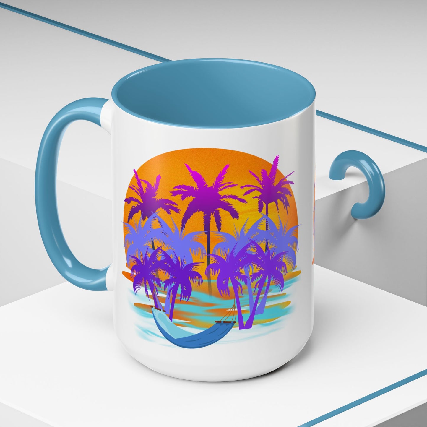 Tropical Paradise - Accent Coffee Mug (11, 15oz)