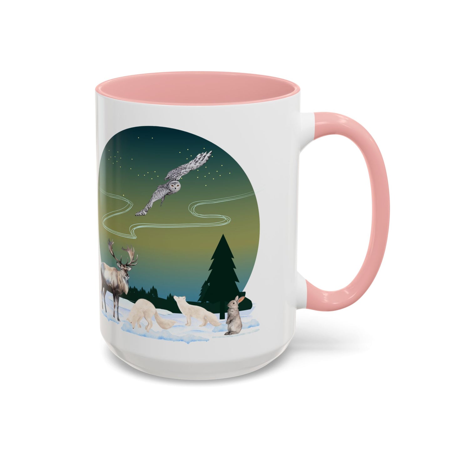 Winter Wonderland - Accent Coffee Mug (11, 15oz)