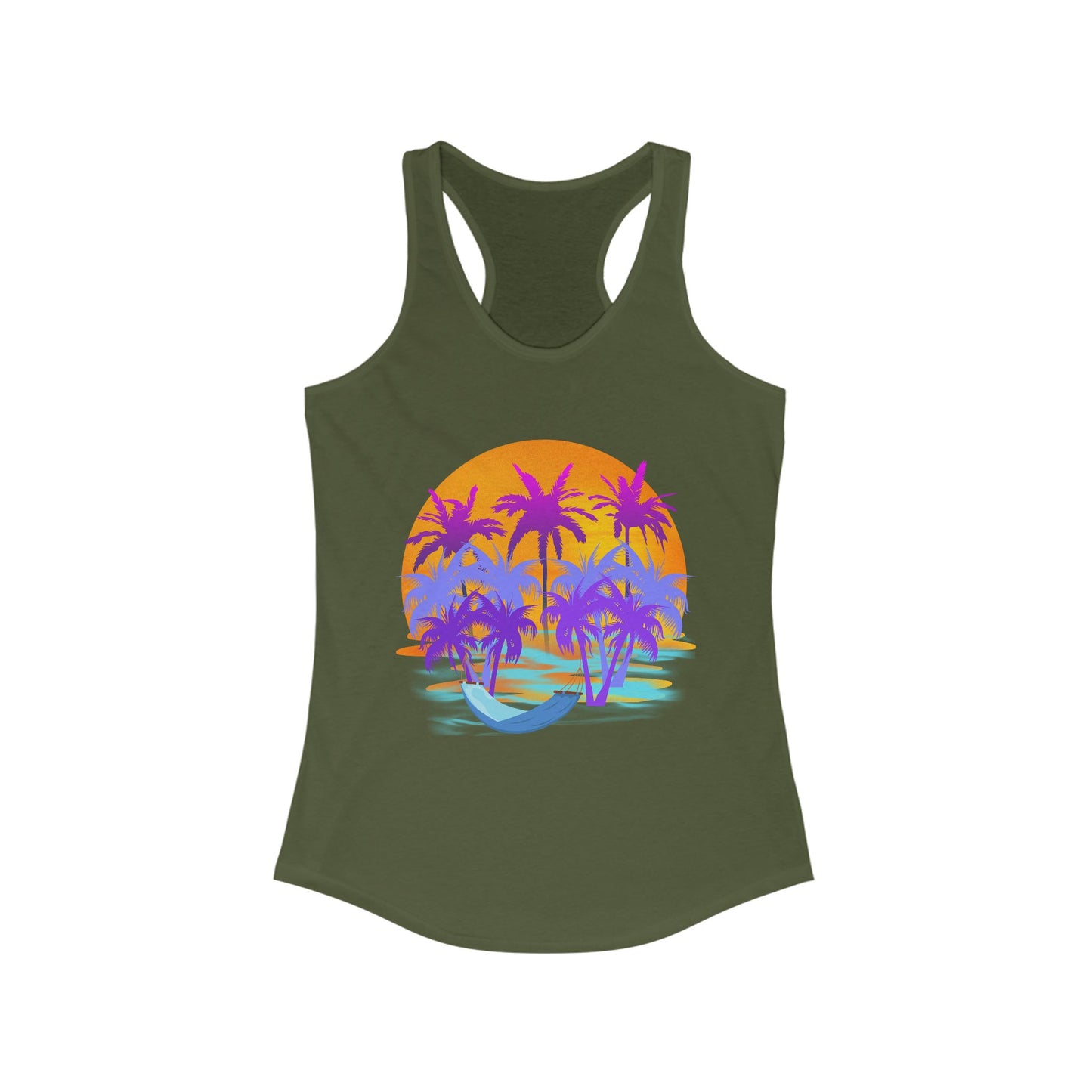 Tropical Paradise - Racerback Tank