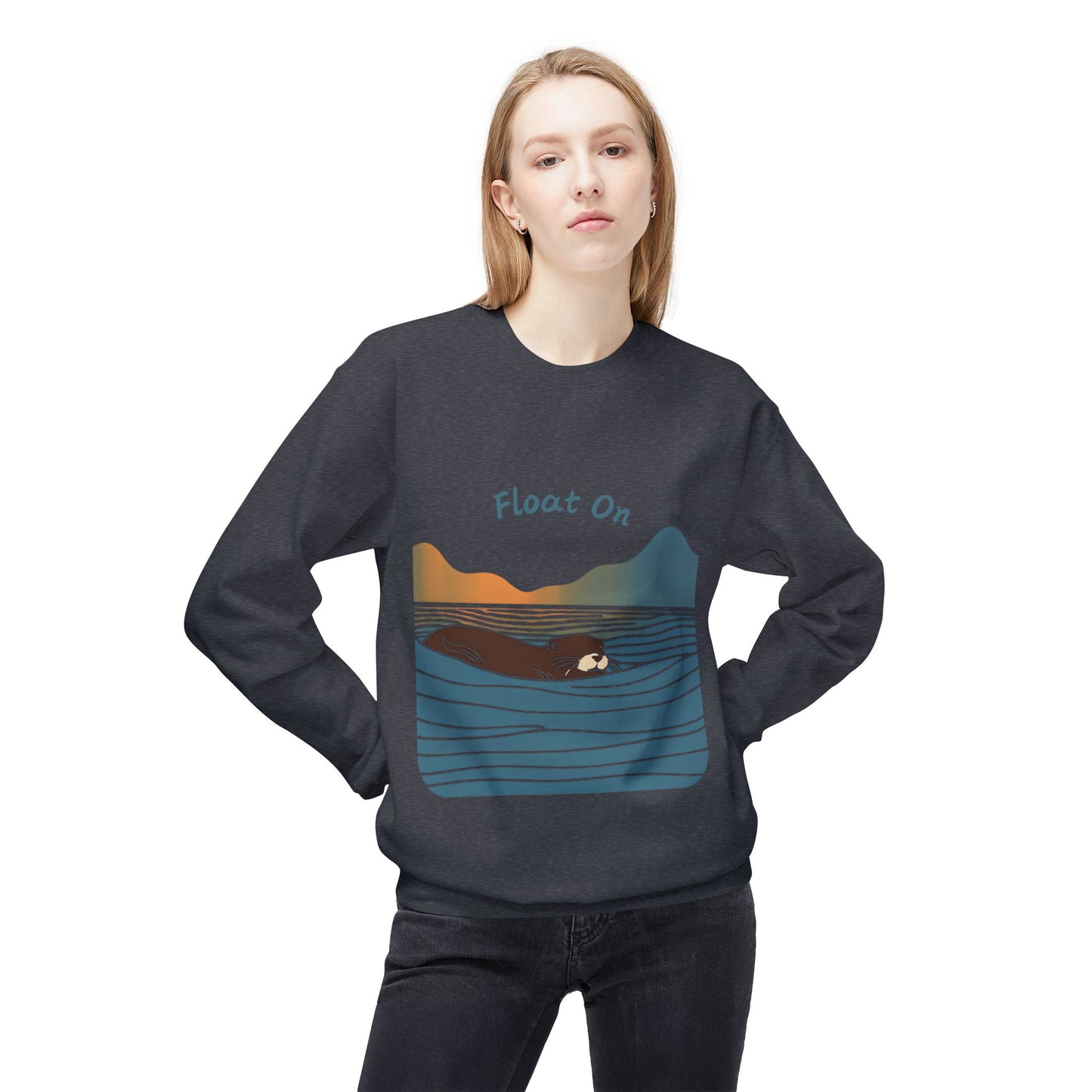 Float On - Adult Crewneck Sweatshirt