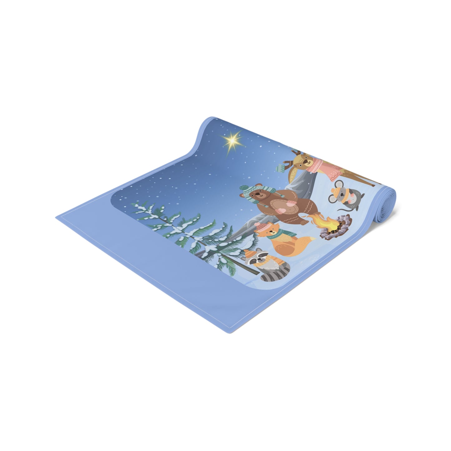 Winter Animal Party - Table Runner (Cotton, Poly)