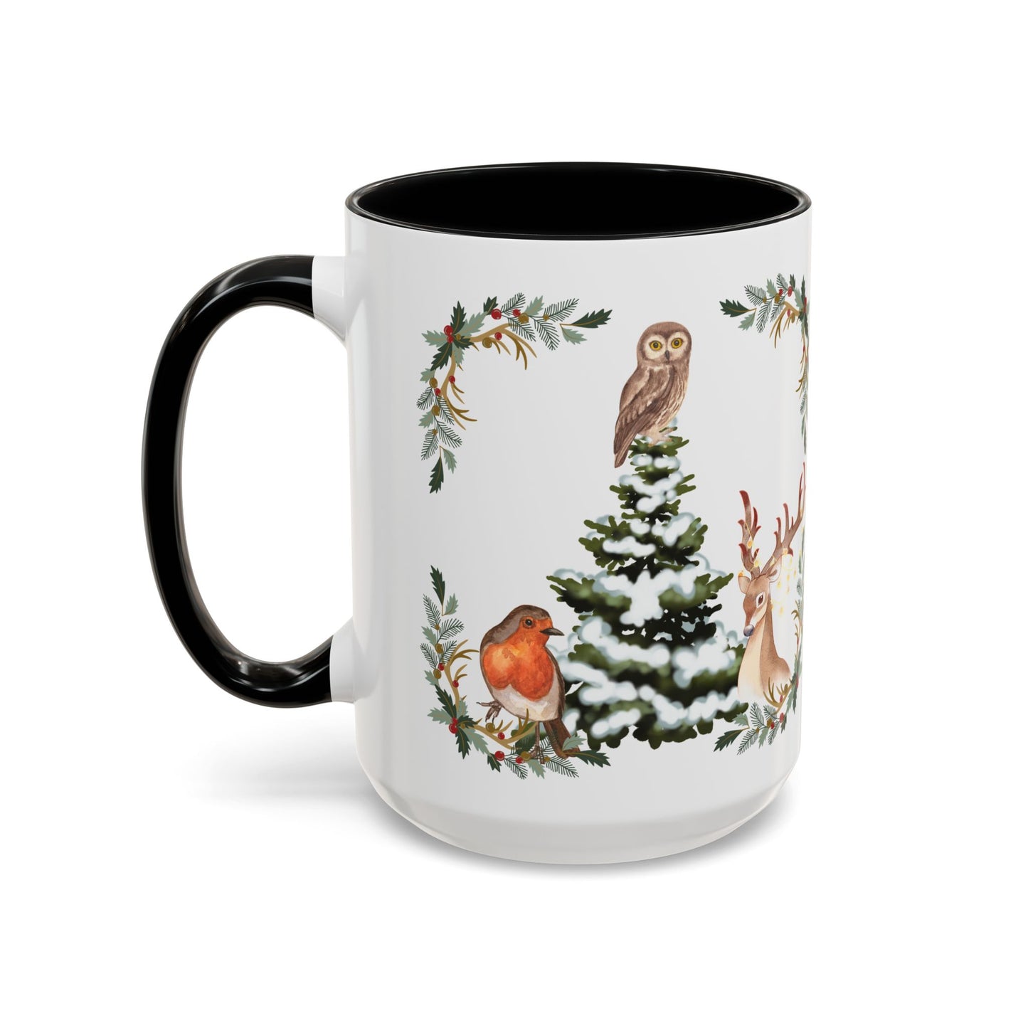 Winter Tree - Accent Coffee Mug (11, 15oz)