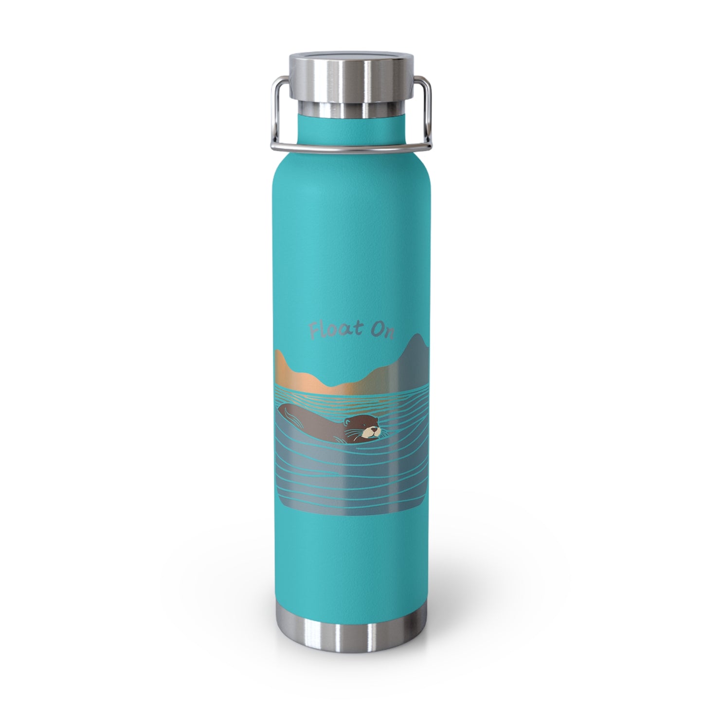 Float On - Copper Vacuum Insulated Bottle, 22oz