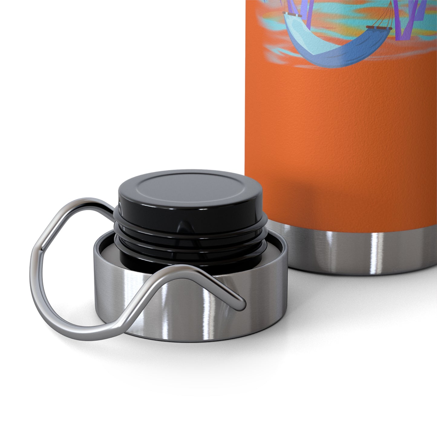 Tropical Paradise - Copper Vacuum Insulated Bottle, 22oz