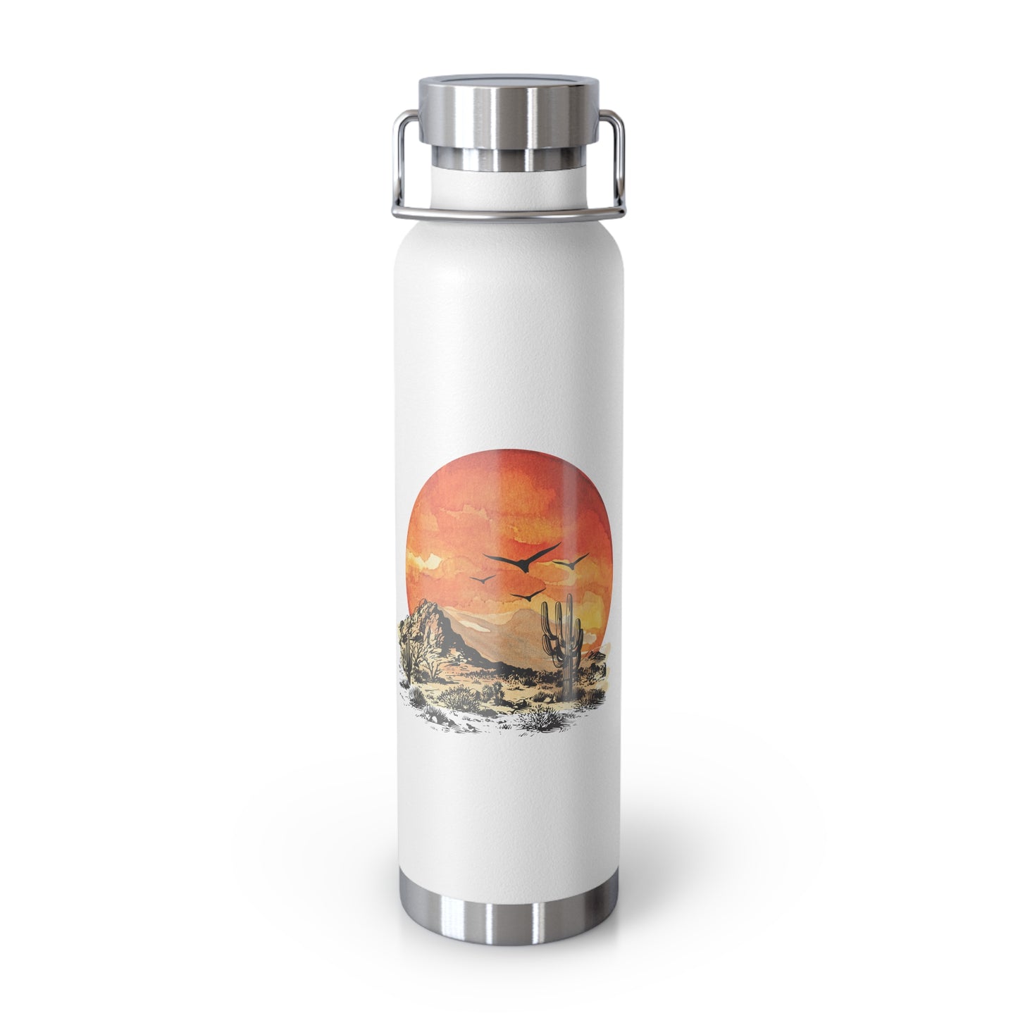 Desert Sun - Copper Vacuum Insulated Bottle, 22oz