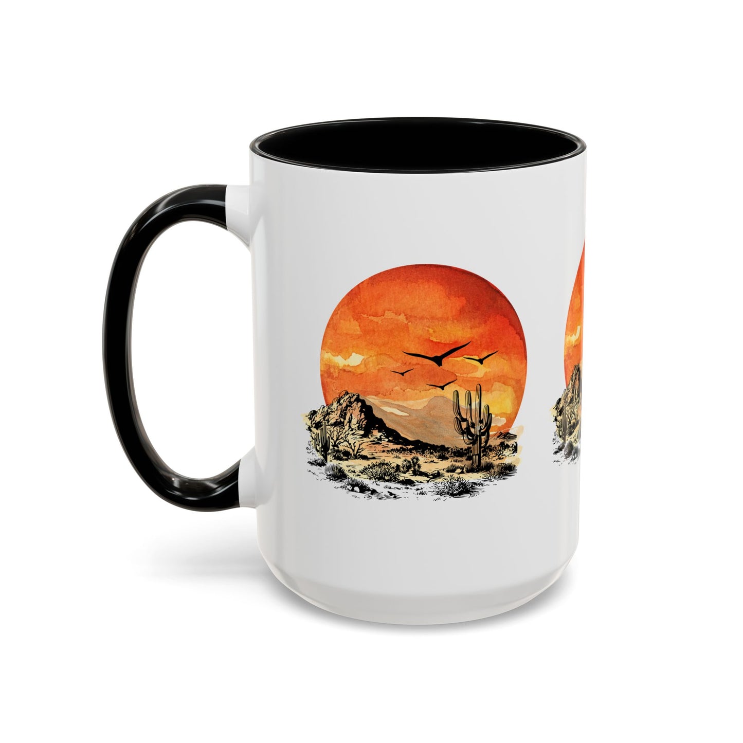 Desert Sun - Accent Coffee Mug (11, 15oz)