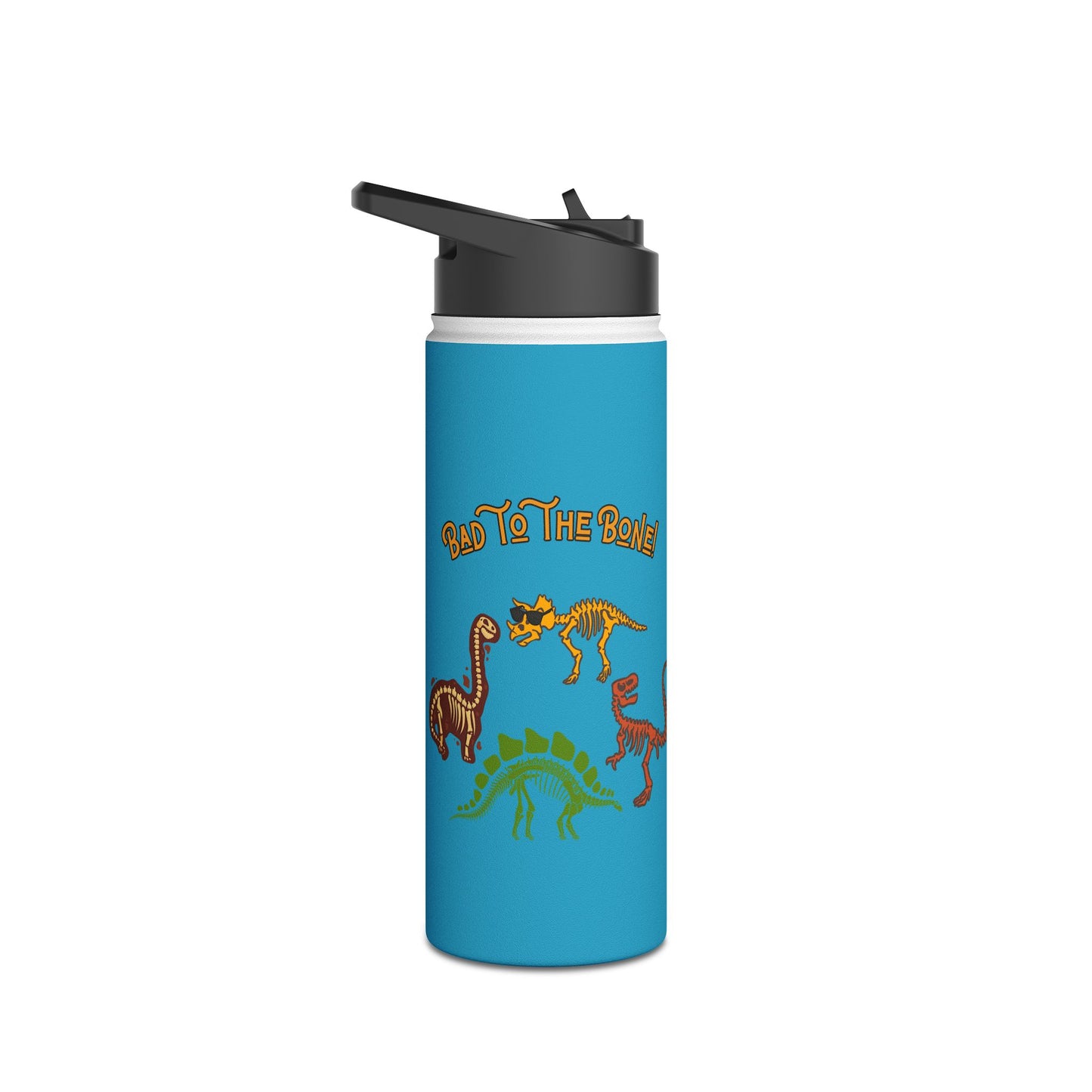 Bad to the Bone - Kids Stainless Steel Water Bottle