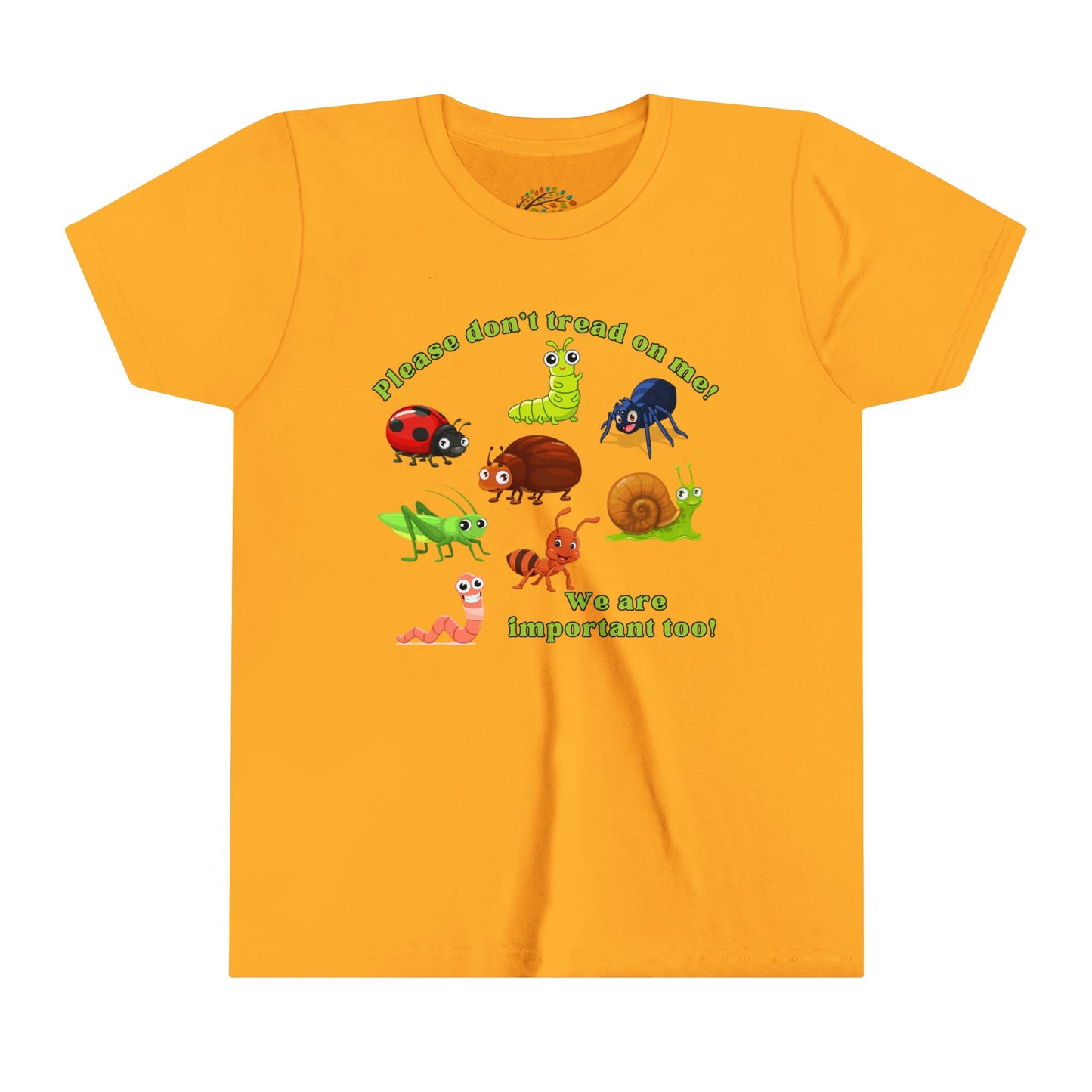 Cute Bugs, Don't Tread On Me - Youth Tee