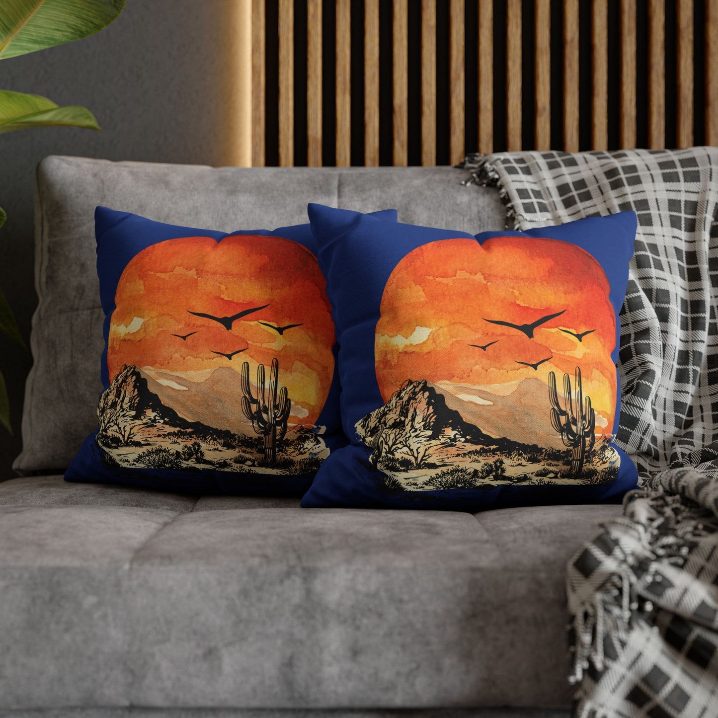 Desert Sun - Square Pillowcase - Various Sizes