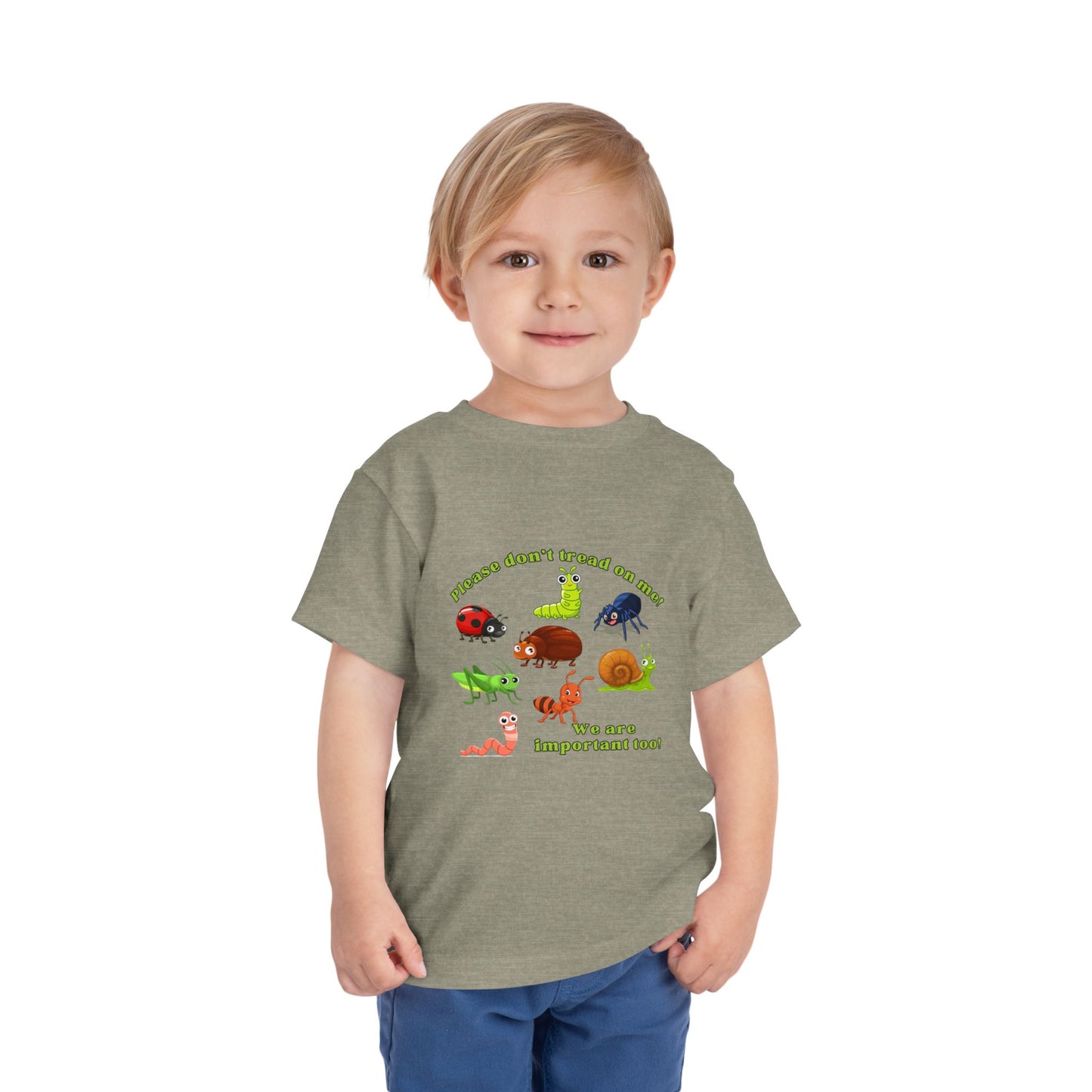 Cute Bugs, Don't Tread On Me - Toddler Tee