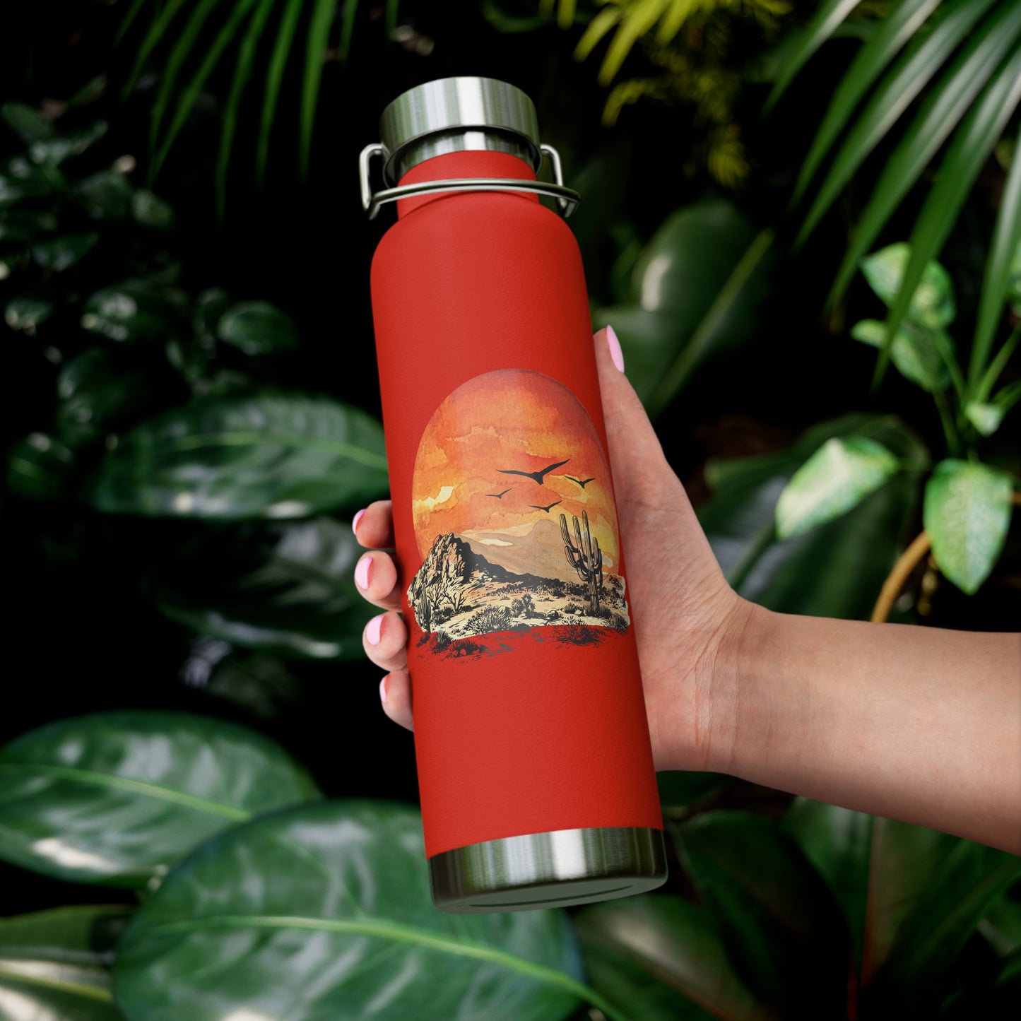 Desert Sun - Copper Vacuum Insulated Bottle, 22oz