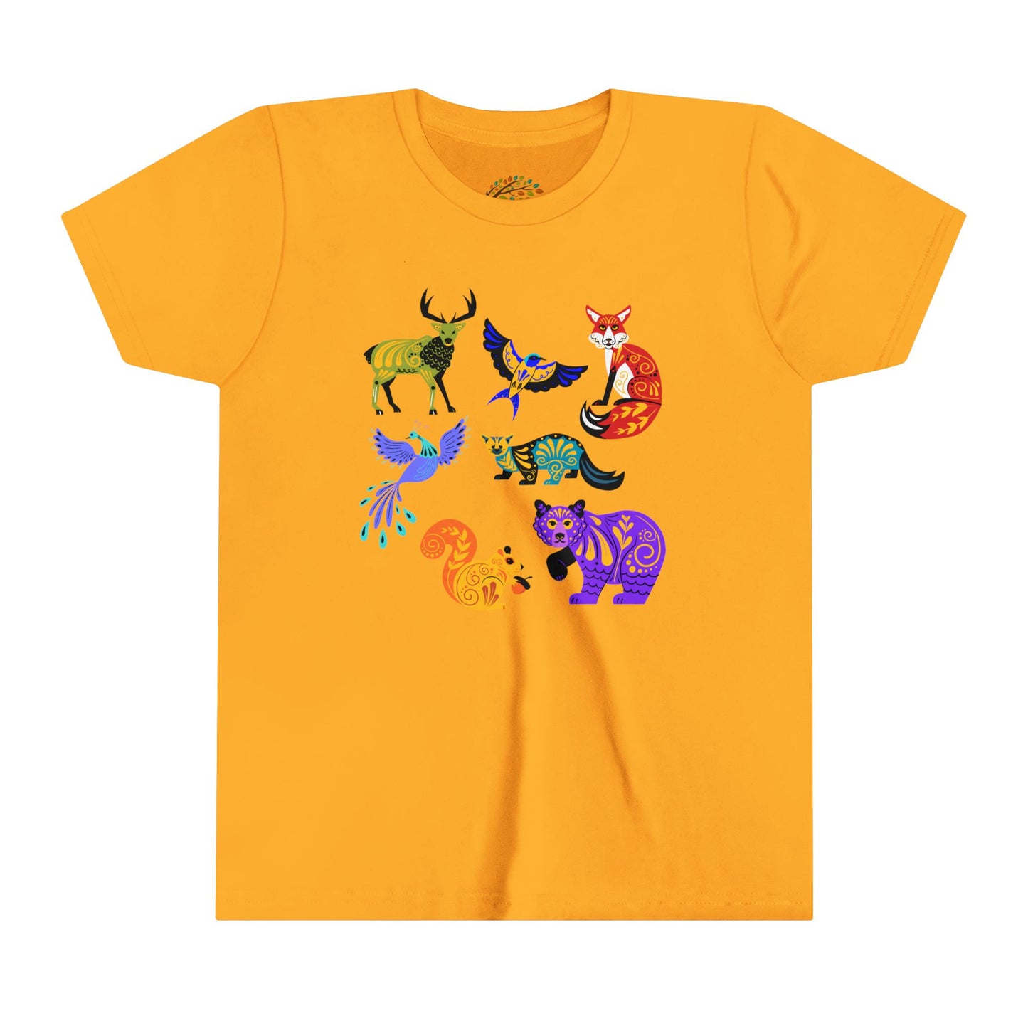 Artsy Animals - Youth Short Sleeve Tee